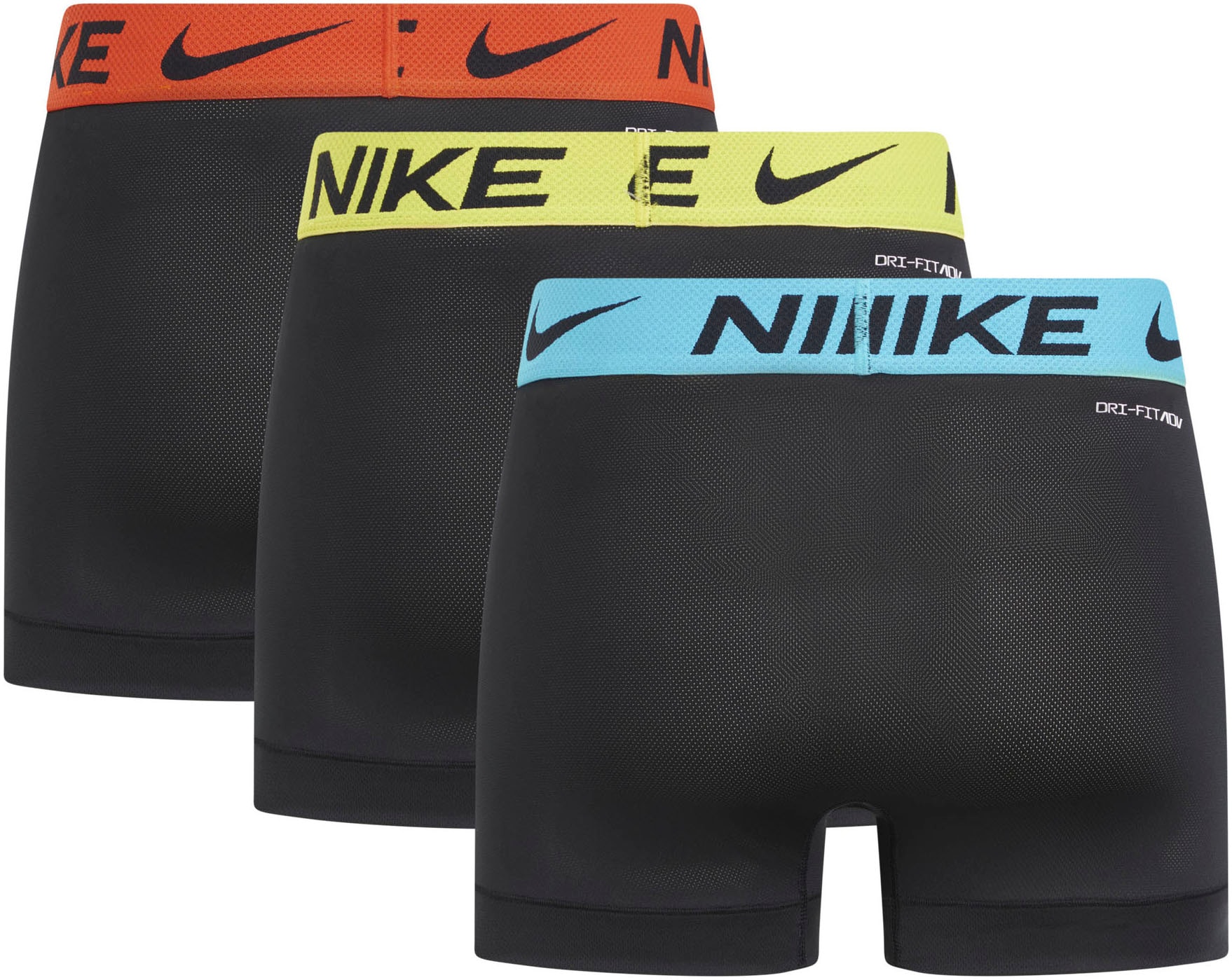NIKE Underwear Tronc »TRUNK 3PK« Packung, 3er, 3 cuis mit NIKE Logo-Elastikbund