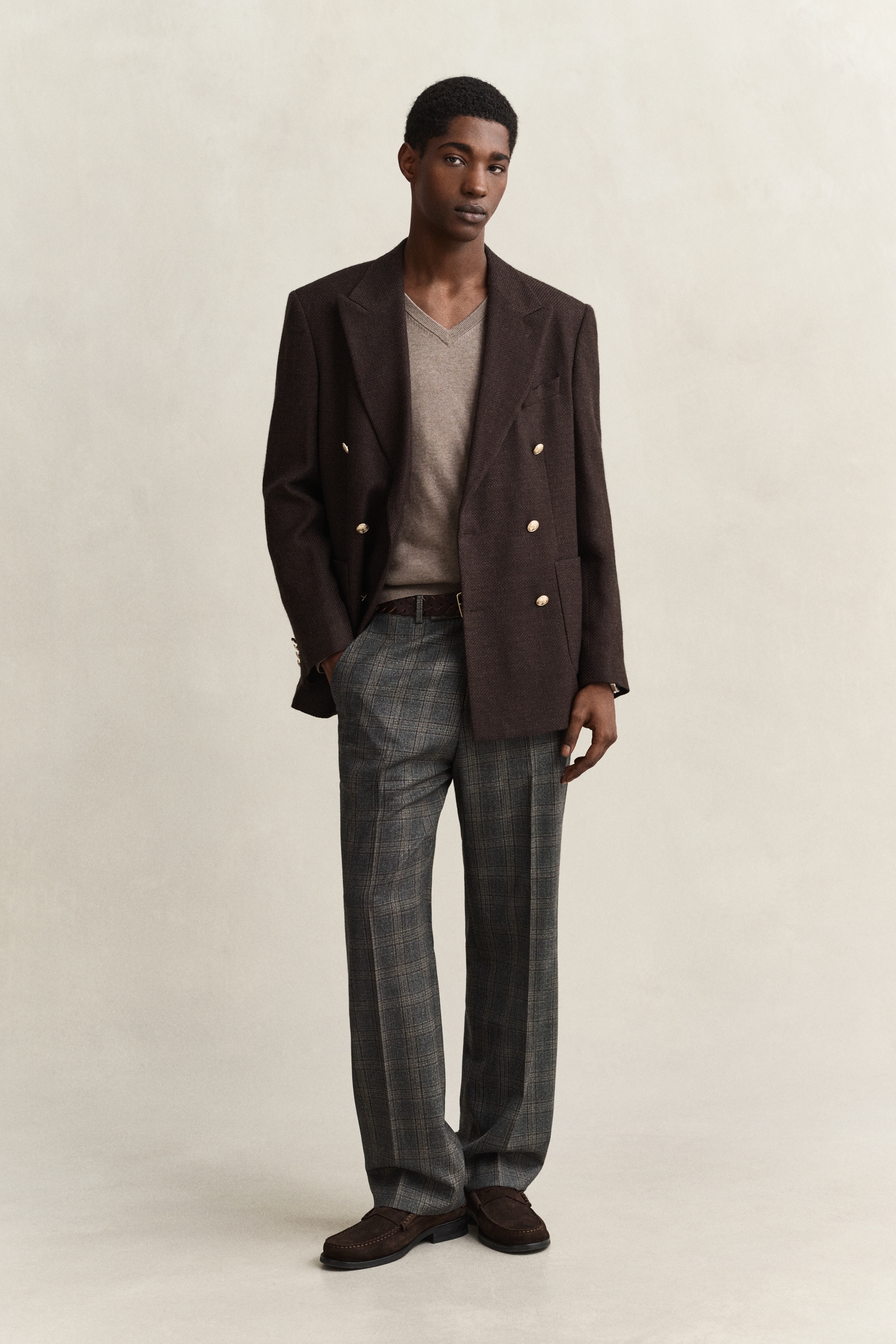 Gant V-Ausschnitt-Pullover »CLASSIC COTTON V-NECK« Regular fit mit V-Ausschnitt