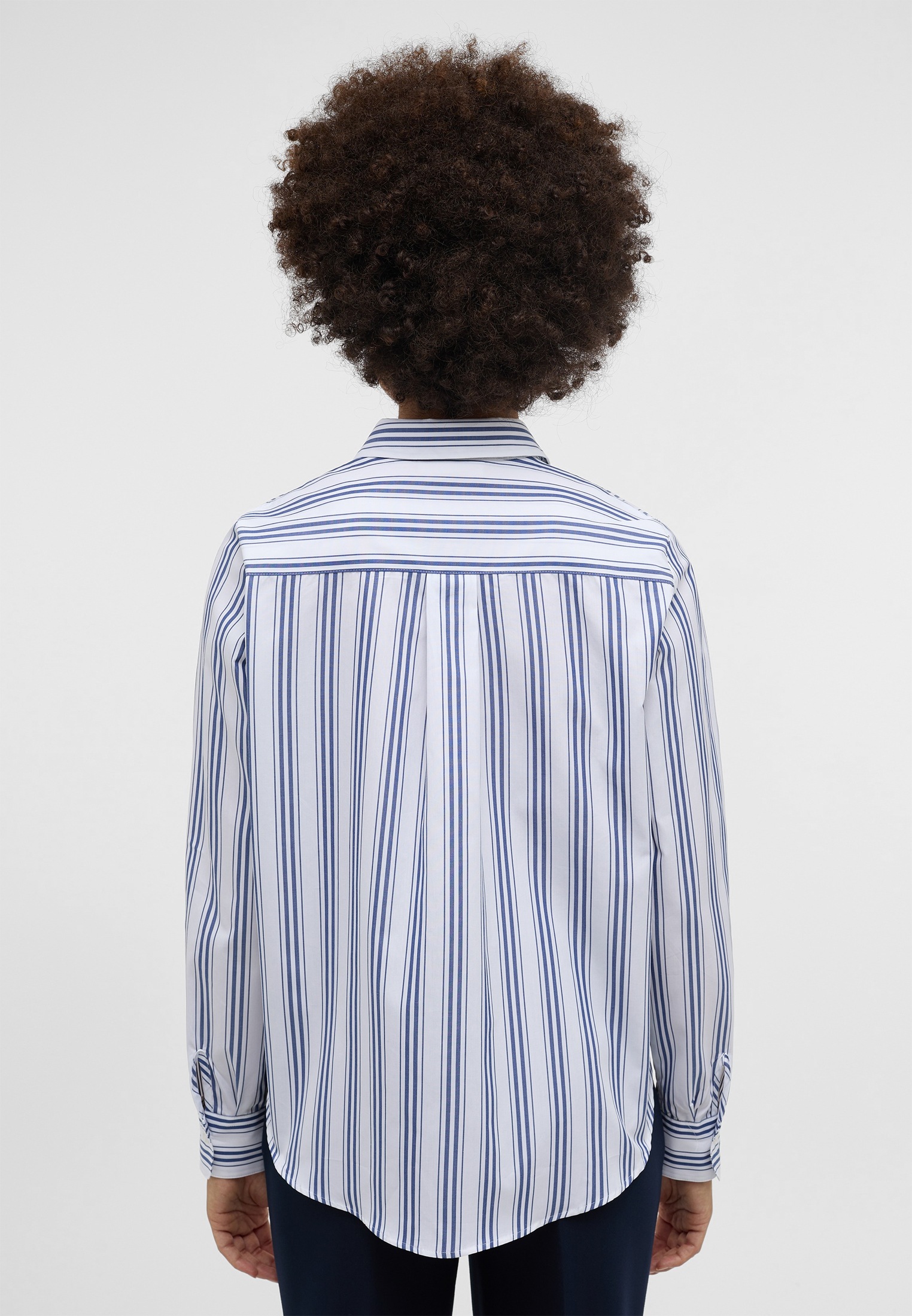 Eterna Hemdbluse »LOOSE FIT« EASY IRON (bügelleicht)