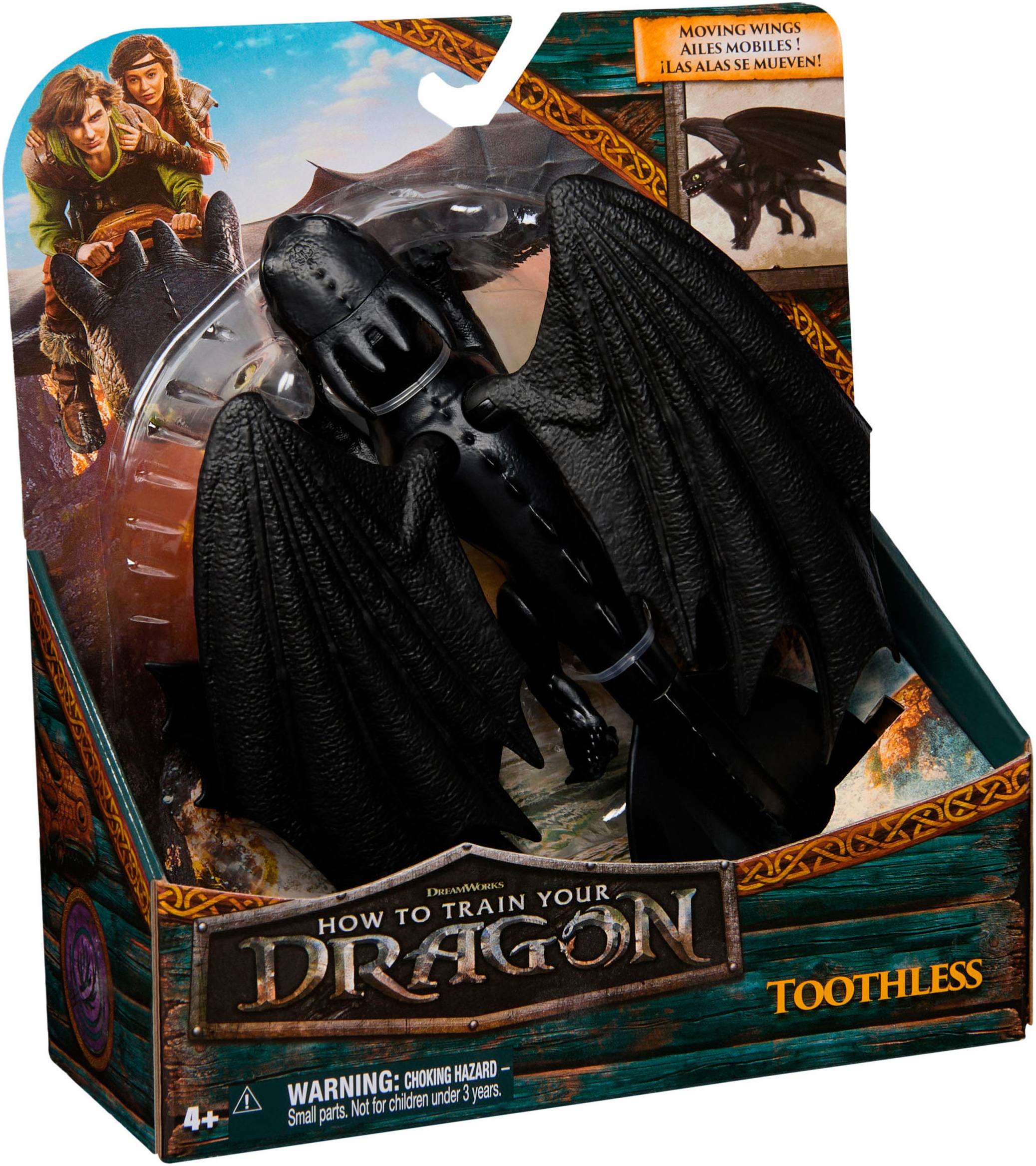 Spin Master Personnage de jeu »Dragons Movie - Basic Dragons - Ohnezahn«
