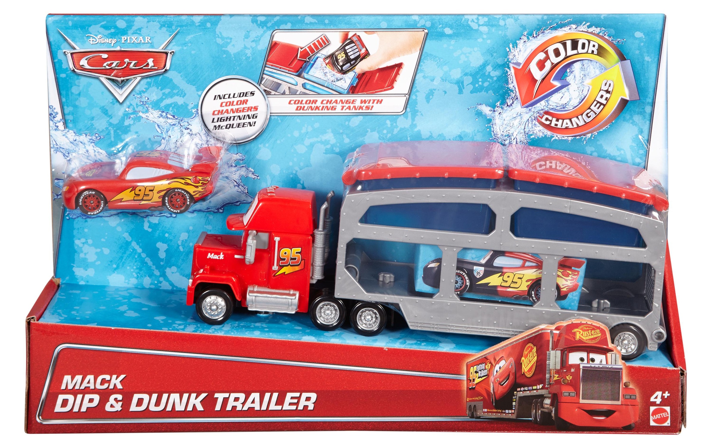 Mattel® Spielzeug-LKW »Cars Macks Farbwechsel-Station«