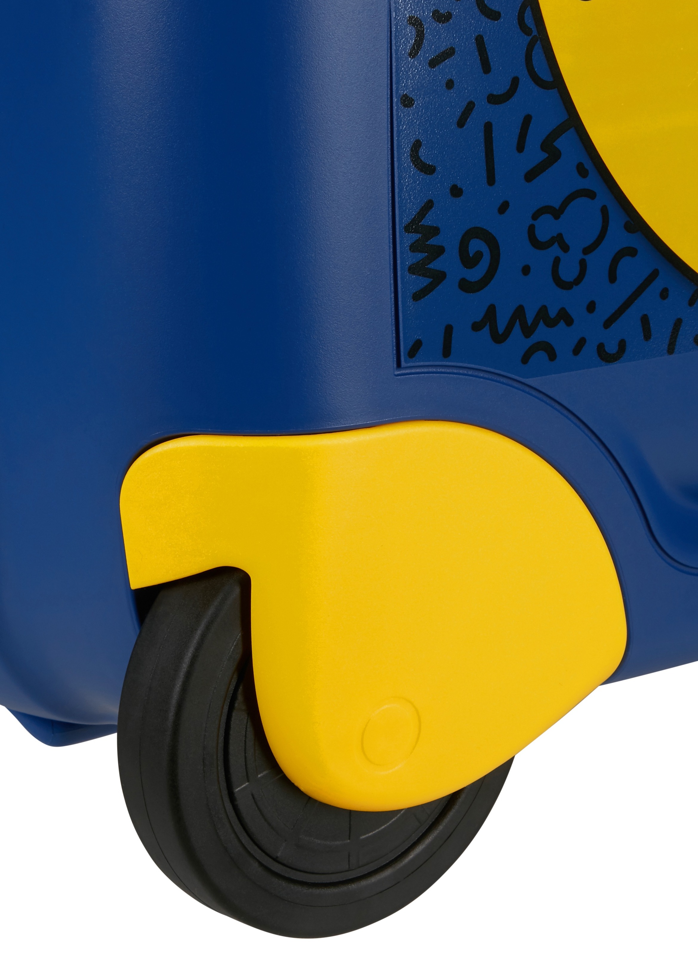 Samsonite Kinderkoffer »DREAM2GO DISNEY, MICKEY HAPPY« 30 l 4 Rollen aus Polypropylen, mit Haltegurt, mit Kreuzspannbändern im Hauptfach