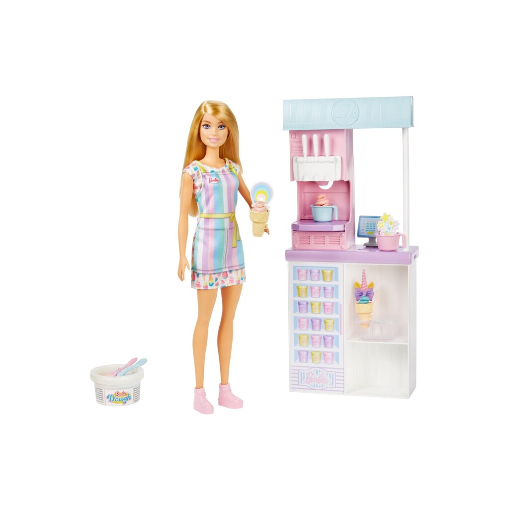 Barbie Spielwelt »Eisdiele mit Puppe«