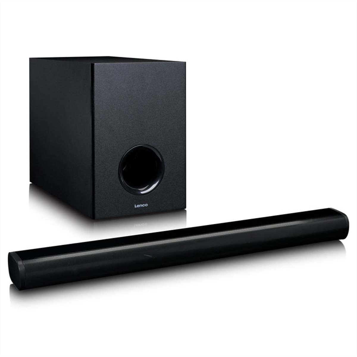 Lenco Soundbar-Lautsprecher »Lenco Soundbar mit subwoofer SBW-801BK, schwarz, HDMI«