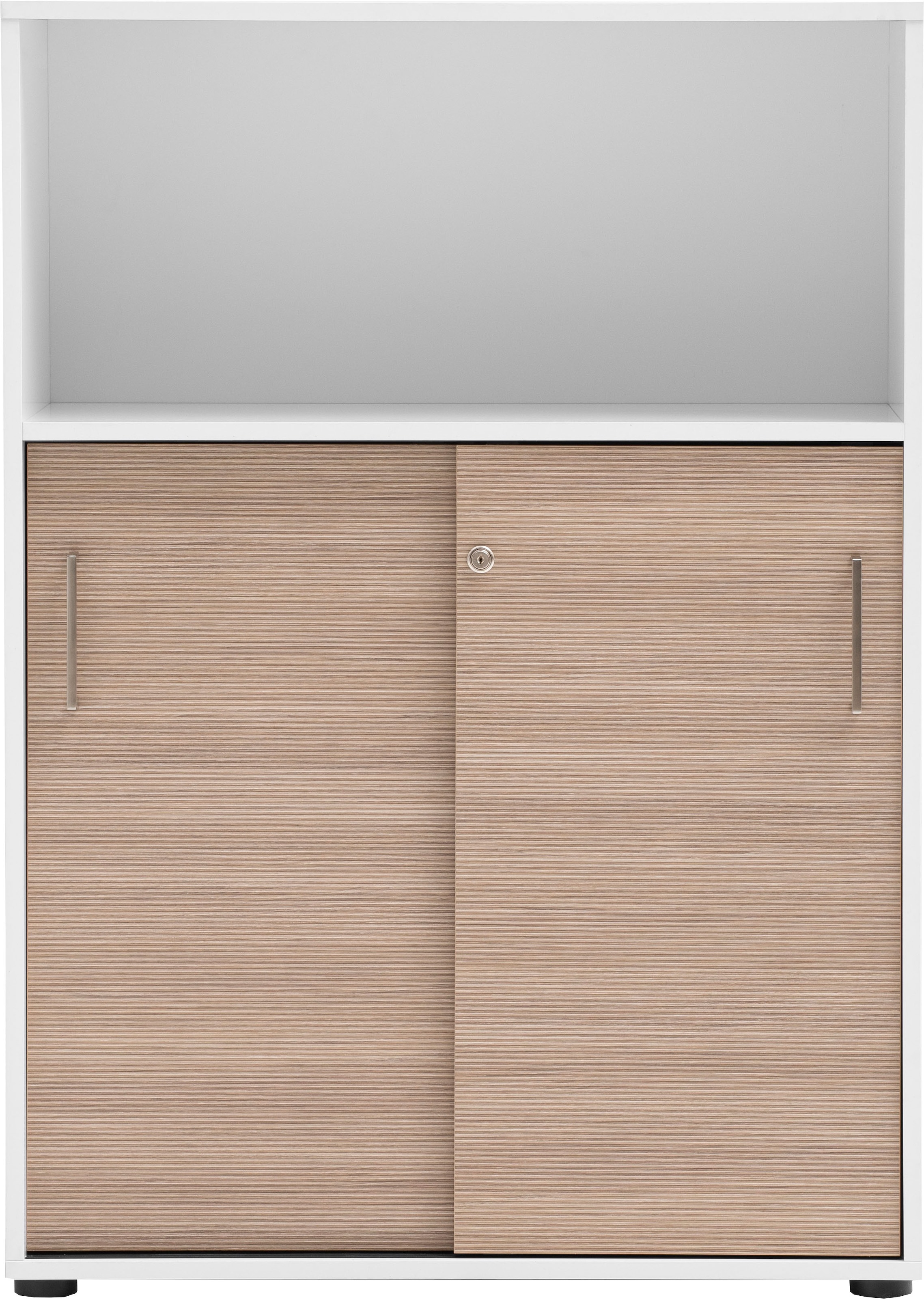 Schildmeyer Schiebetürenschrank »METZ, Aktenschrank abschliessbar, Höhe 113,4 cm, MADE IN GERMANY« 1 Stk. tlg. Fronten in Canello,  MADE IN GERMANY