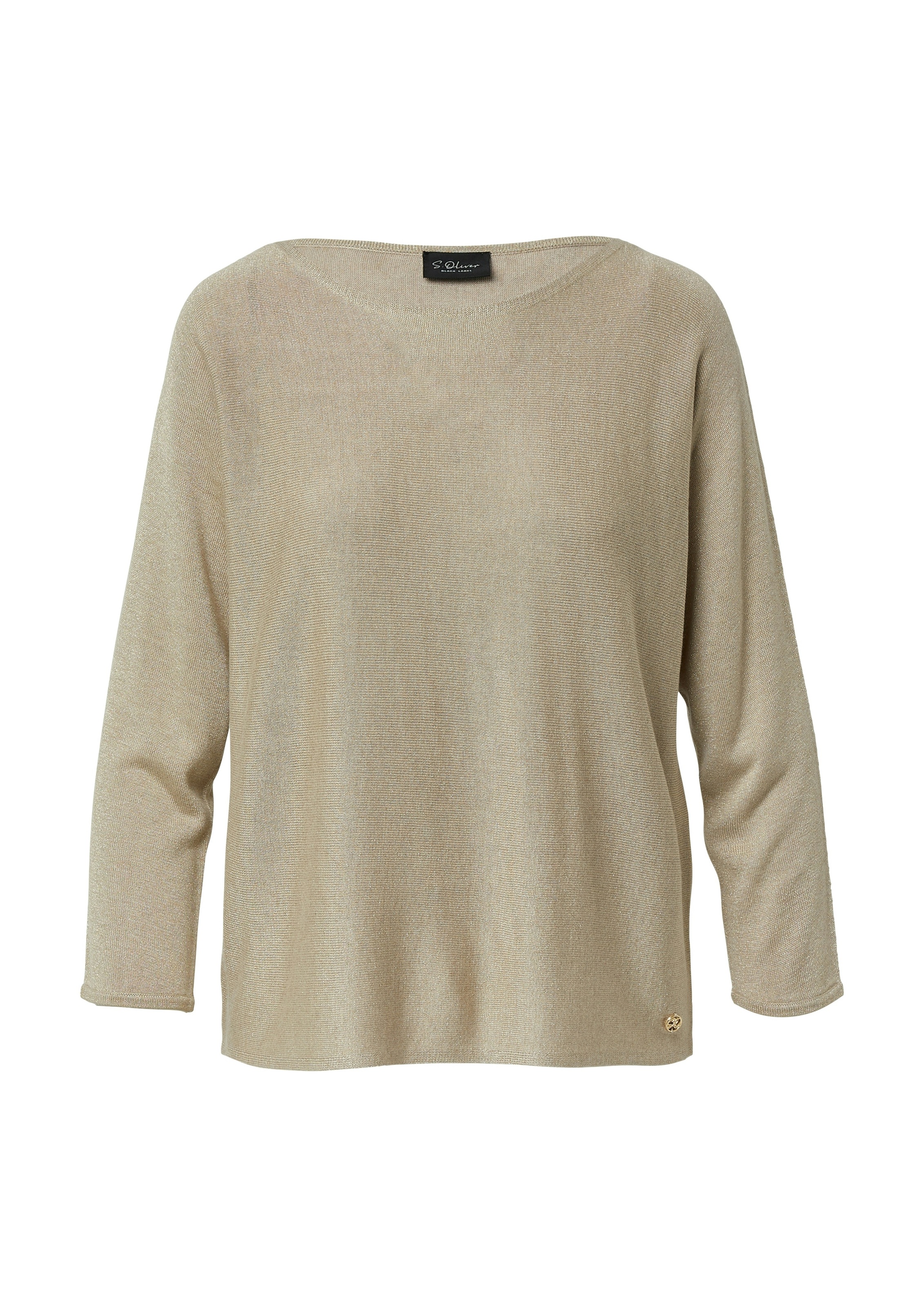 s.Oliver BLACK LABEL Pull en tricot avec fil pailleté