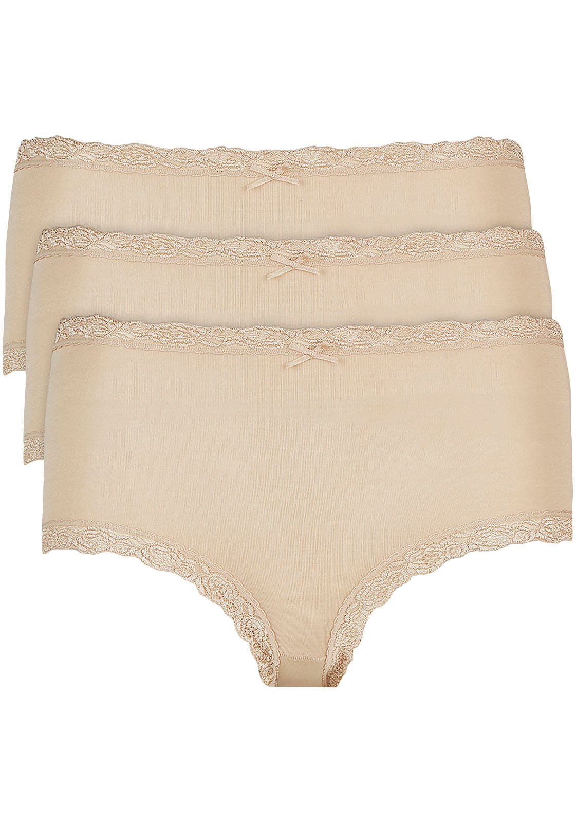 Nina Von C. Taillenslip »"Cosy"« 3er Pack, eng, elastisch, atmungsaktiv, bequem, feminin, mit Spitze