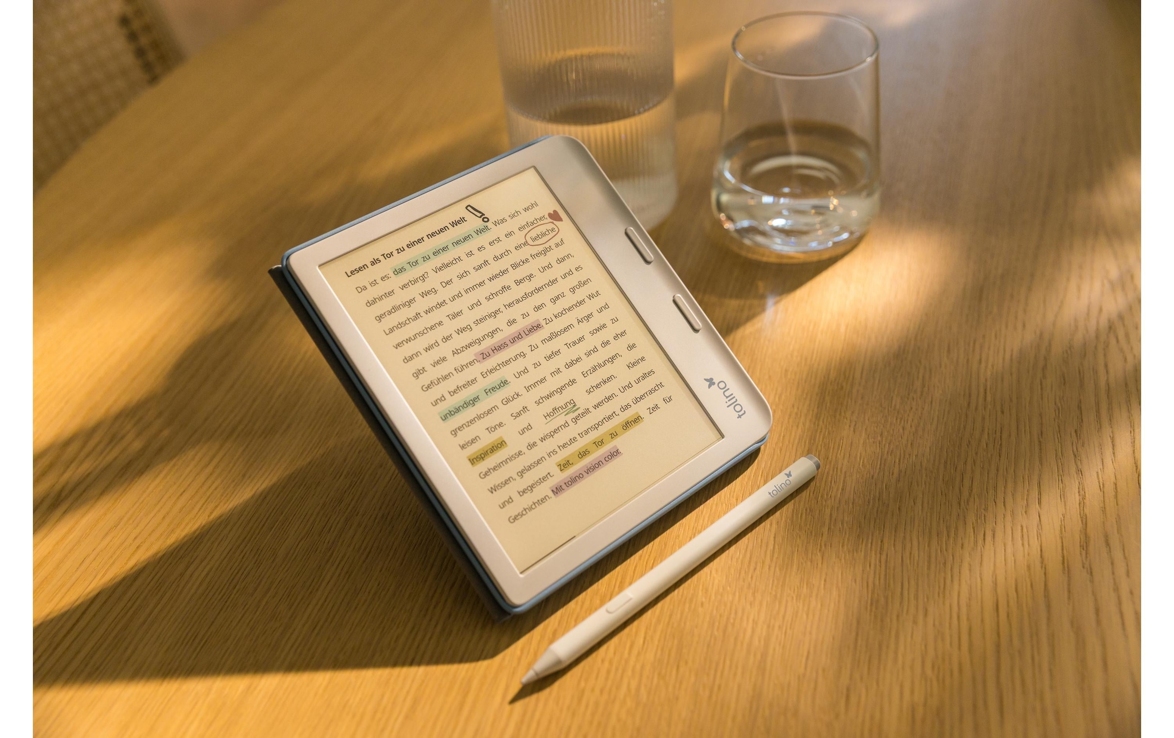 Tolino Livre électronique »Reader Vision Color« ( / 7 ″) Beleuchtung)