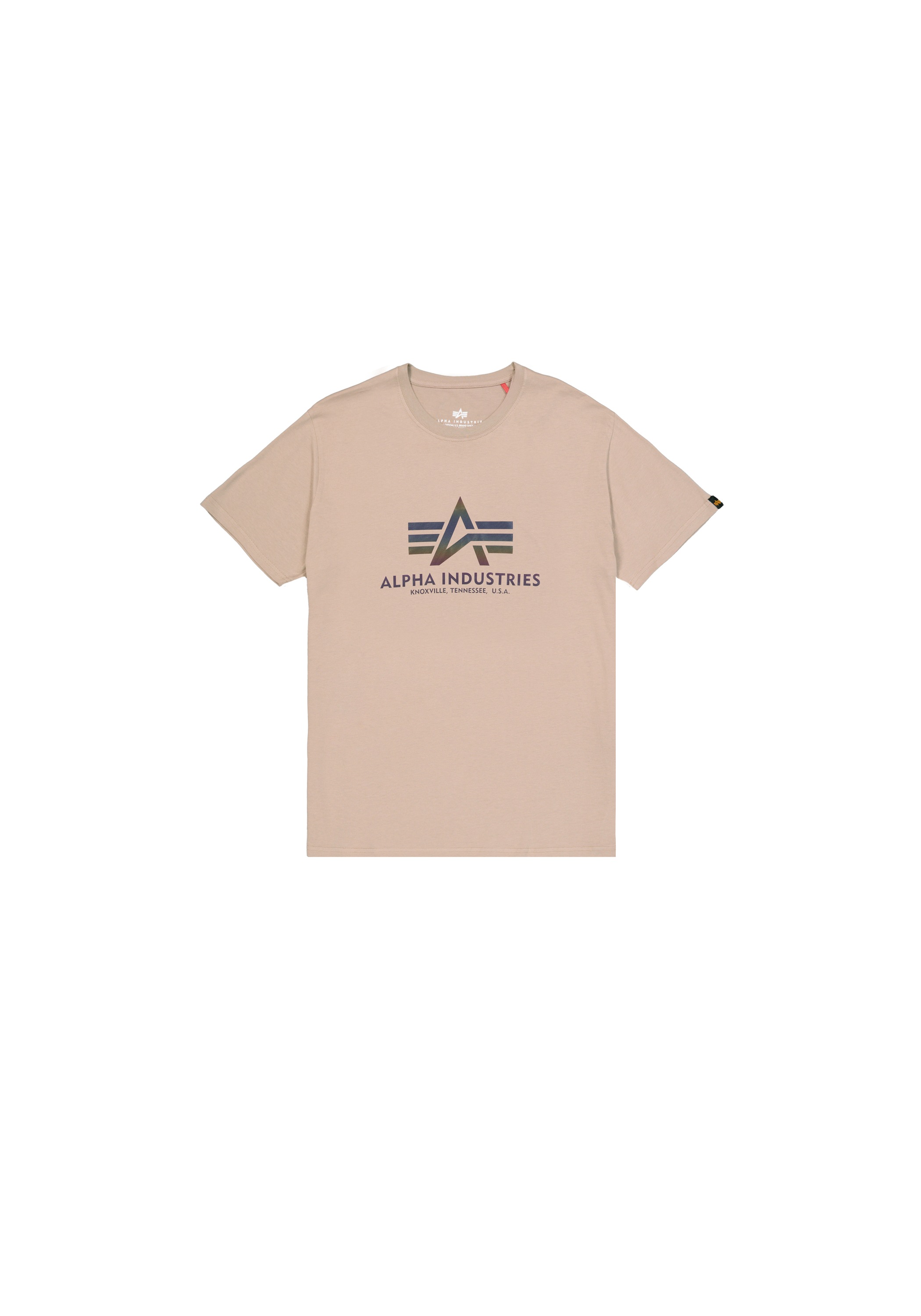 Image of Alpha Industries T-Shirt "Basic T-Shirt BL Rainbow Ref."