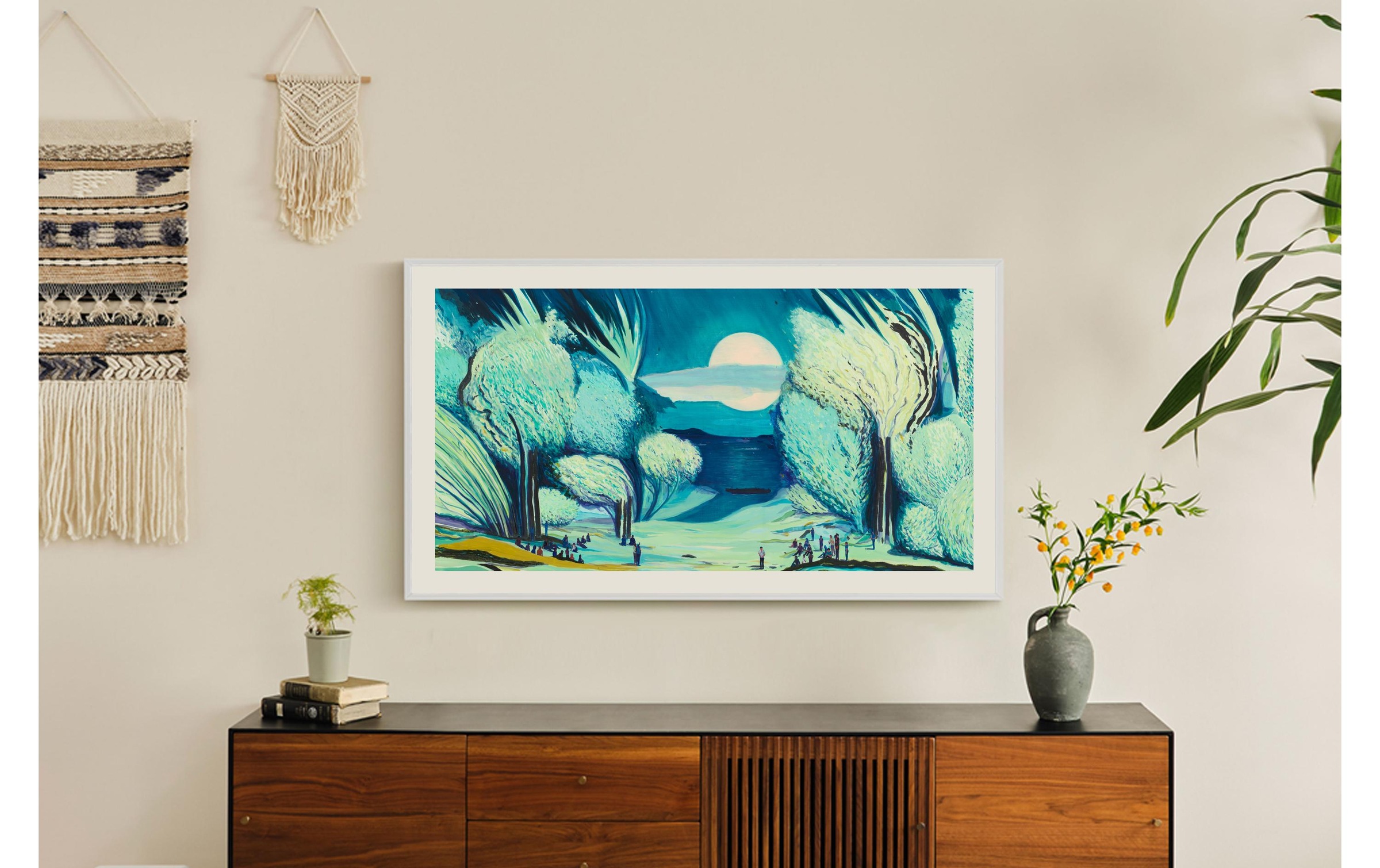 Samsung QLED-Fernseher »QE50LS03FA« 125 cm/50 ″ Smart-TV