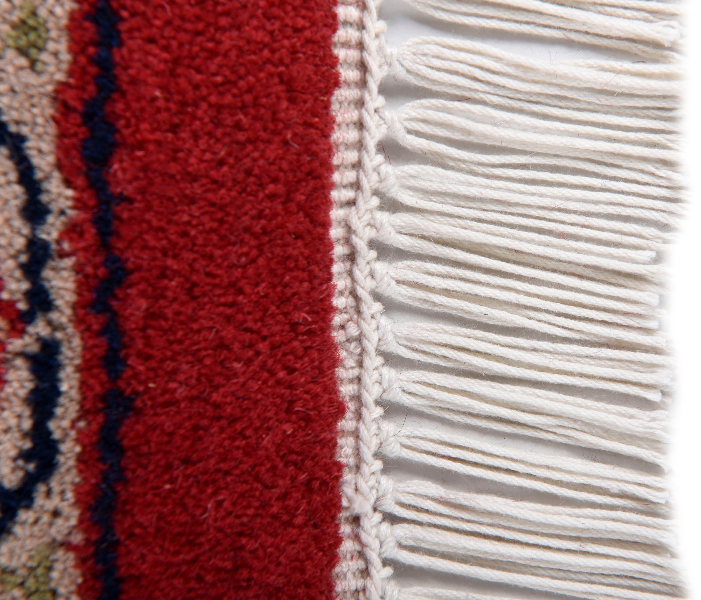 THEKO Orientteppich »Benares Bidjar«, rund, reine Wolle, handgeknüpft, mit Fransen