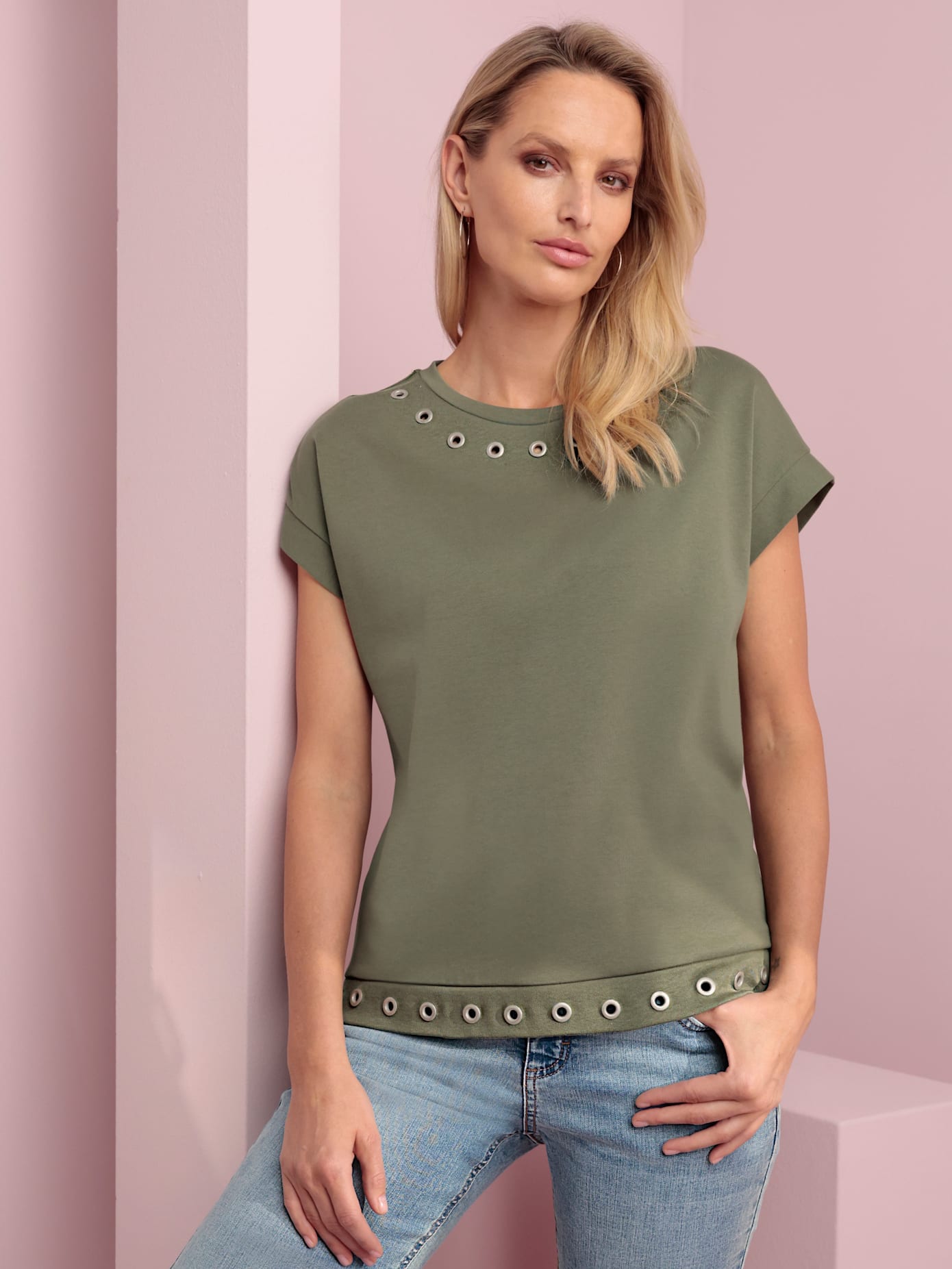 Image of heine Rundhalsshirt "Shirt" 1 tlg.