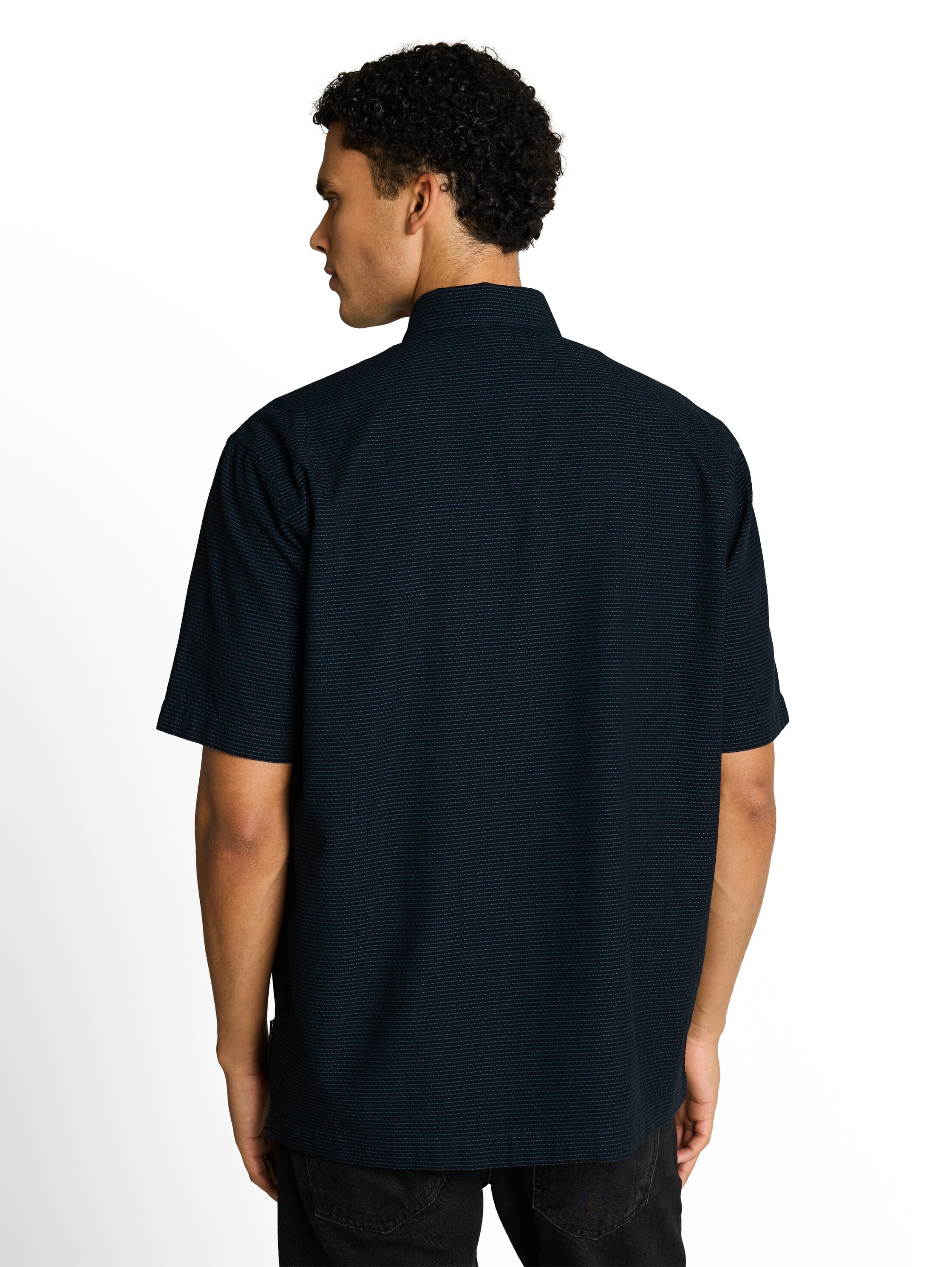 TOM TAILOR Denim T-shirt à manches courtes avec motif à rayures