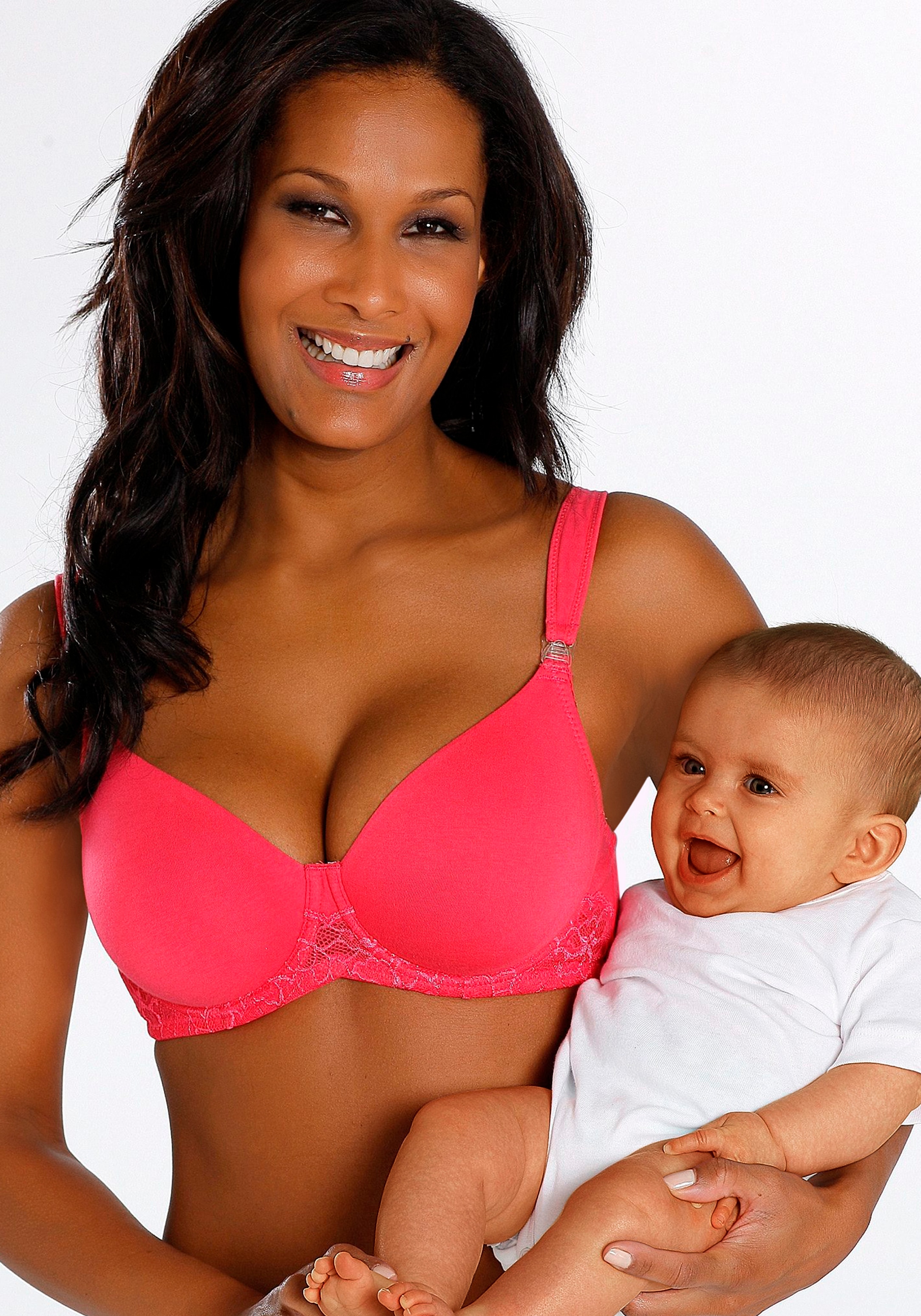 petite fleur Soutien-gorge d'allaitement Packung, 2 Stück,  mit Bügel und breiten Komfortträgern