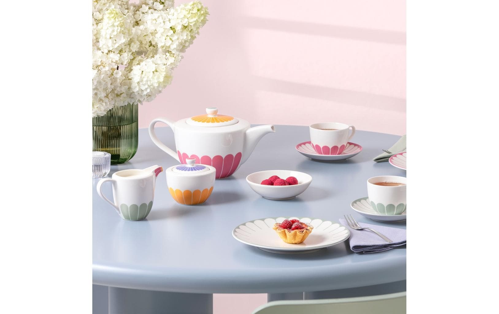 Image of Villeroy & Boch Milchkännchen "Fleur Couleur 210 ml" 0,21 l