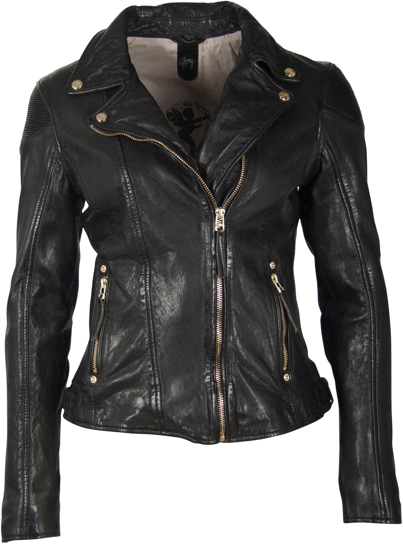 Image of Gipsy Lederjacke »RAIZEL«, mit asymmetrisch verlaufenden Reissverschluss bei Ackermann Versand Schweiz