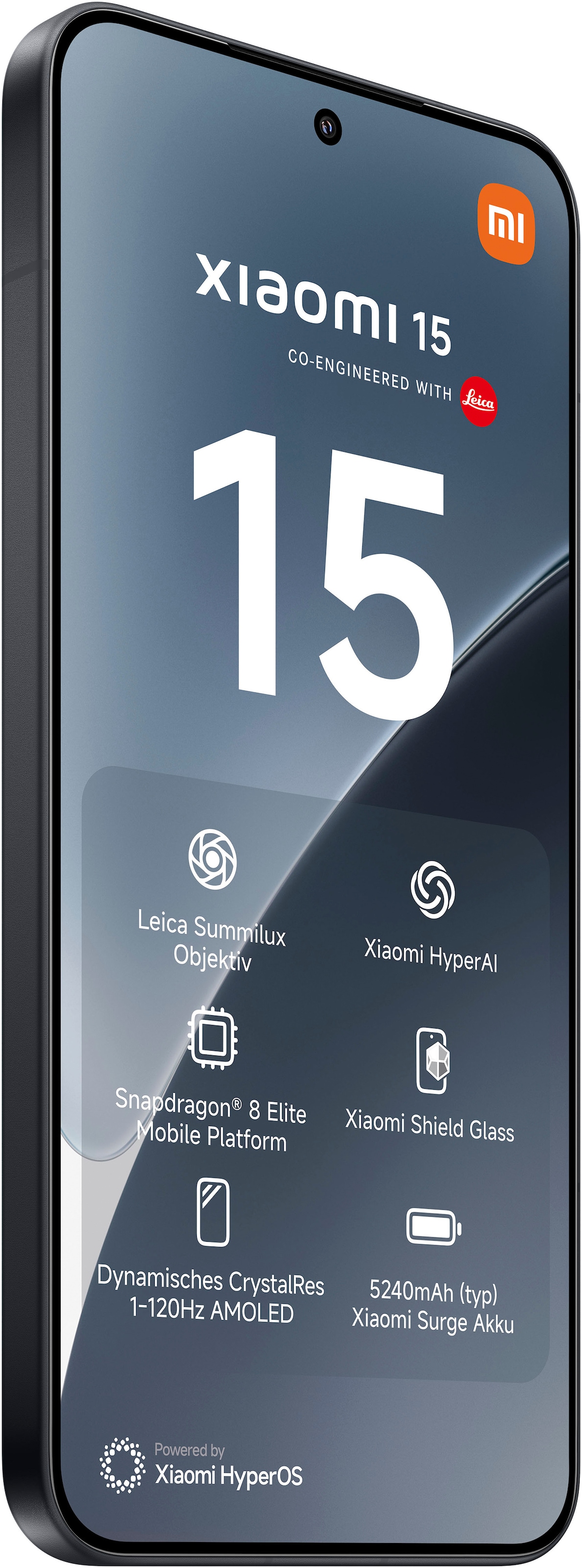 Xiaomi Smartphone »15 12+512GB« Schwarz