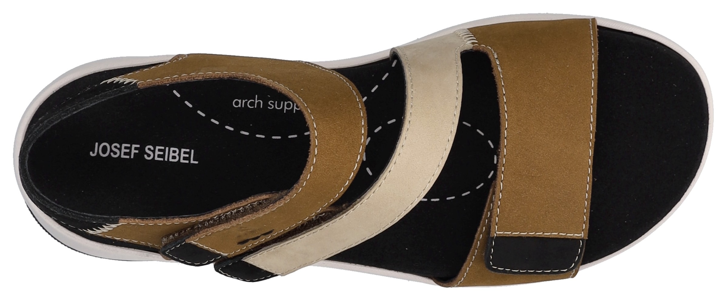 Josef Seibel Sandale »Estelle 06«  , Komfortschuh, Sandalette, Klettschuh mit Fussbett