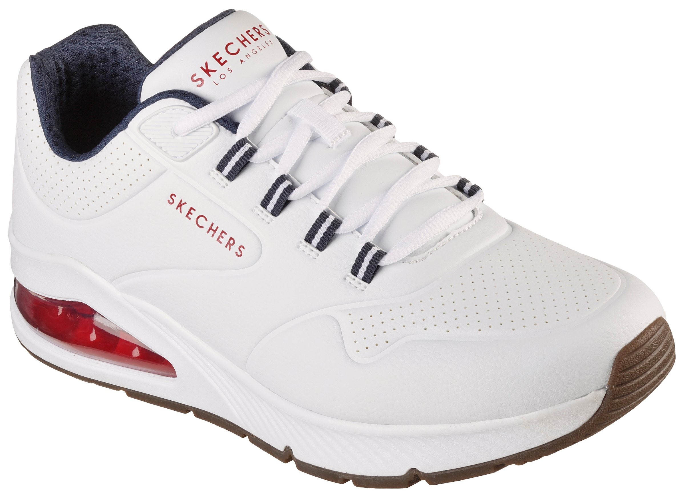 Skechers Sneaker »UNO 2«, im monochromen Look, Freizeitschuh, Halbschuh, Schnürschuh