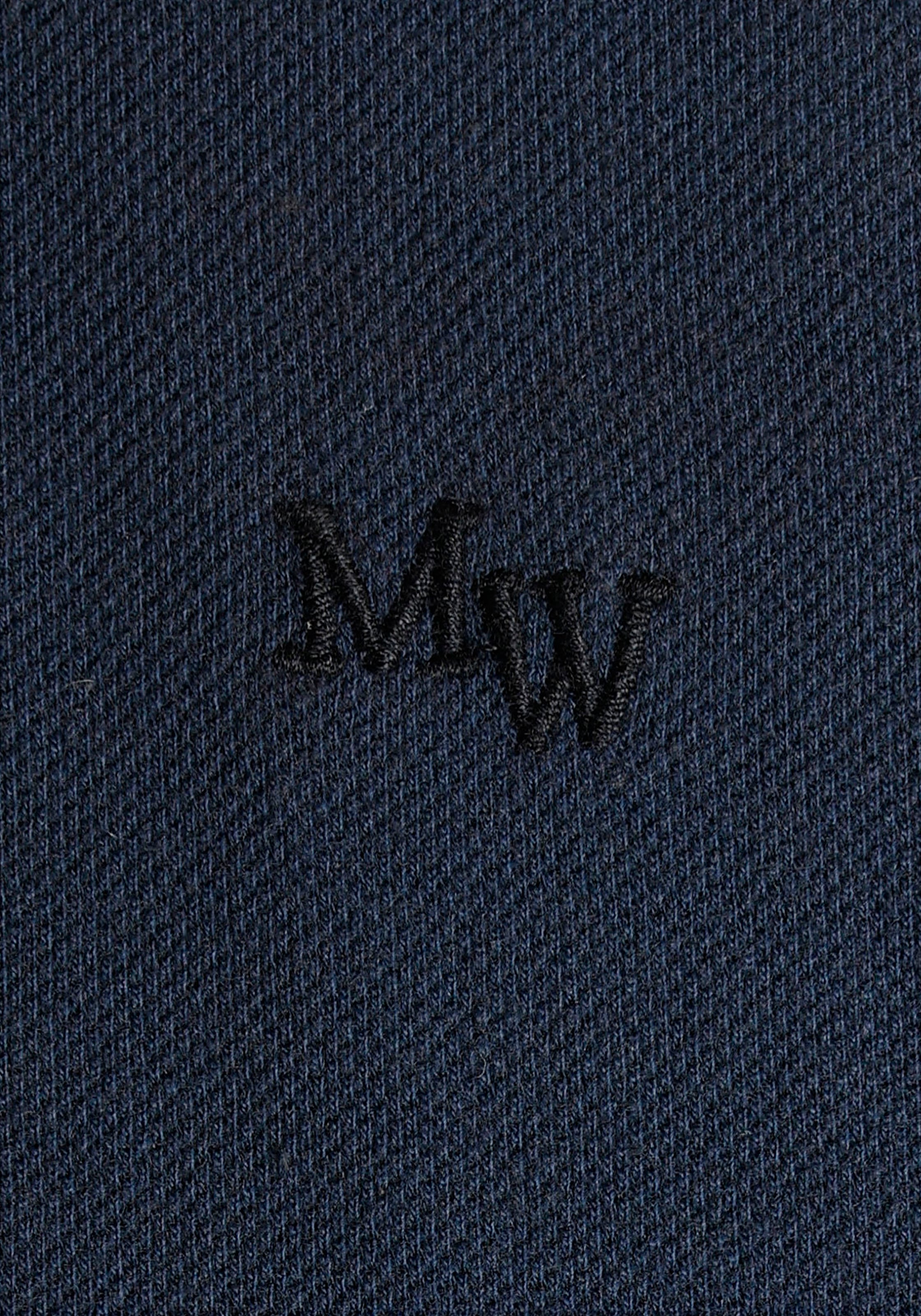 Man's World T-Shirt, Kurzarm, Regular Fit, unifarben, Rundhalsausschnitt