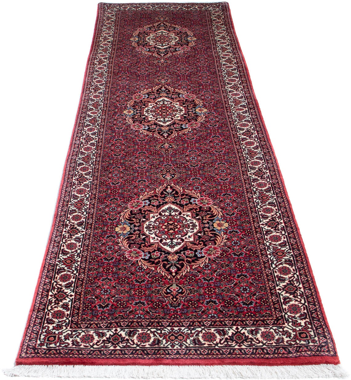 Image of morgenland Hochflor-Läufer »Bidjar Stark Gemustert 302 x 81 cm«, rechteckig, 1,5 mm Höhe, Unikat mit Zertifikat bei Ackermann Versand Schweiz