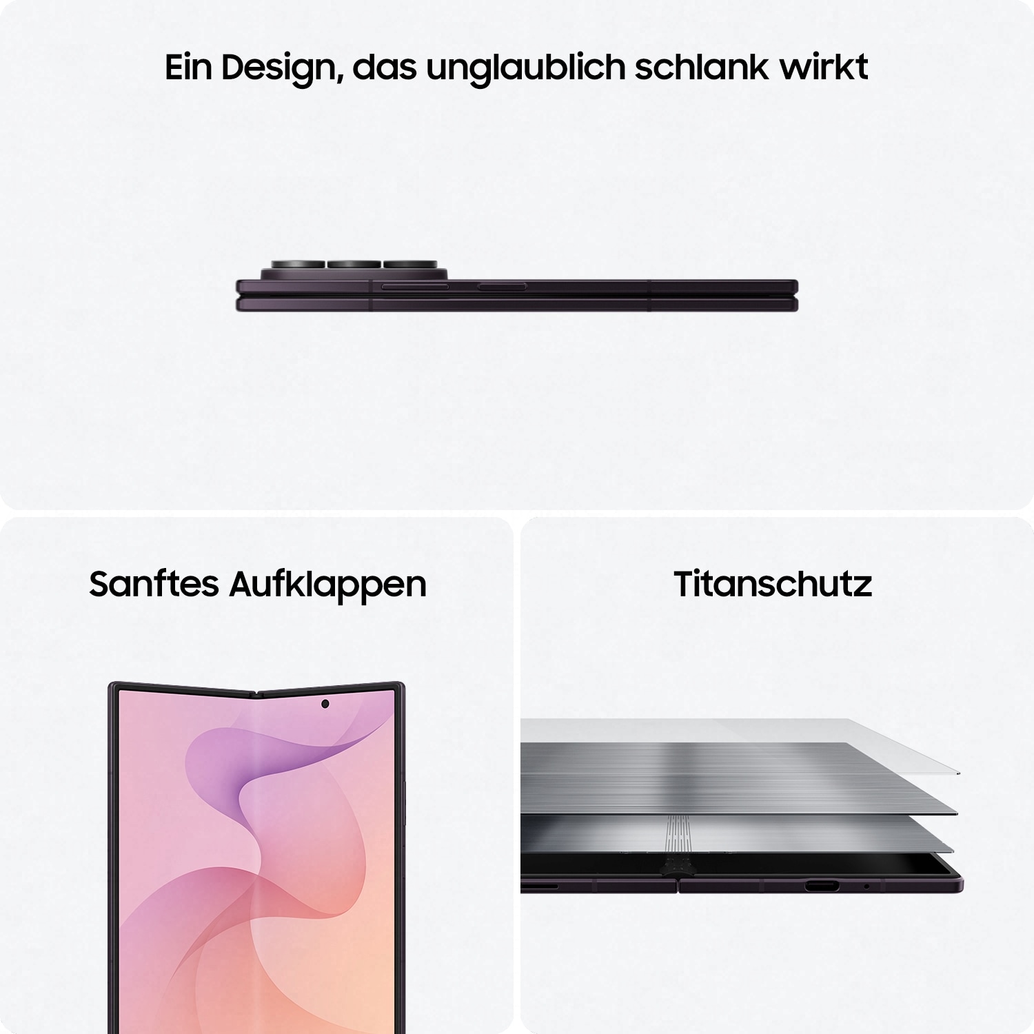 Samsung Smartphone »Galaxy Z Fold8 Ultra« Violet Shadow