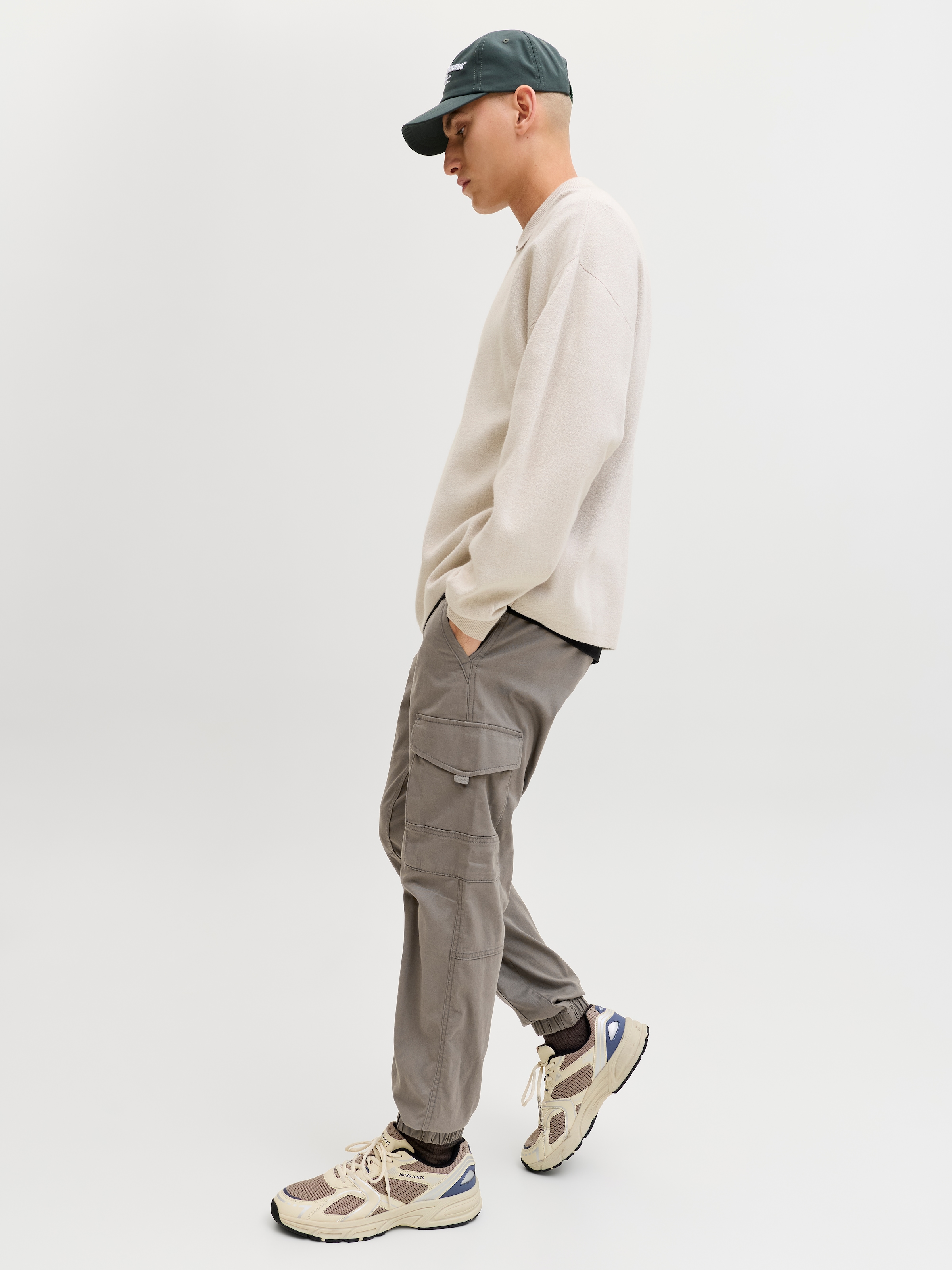 Jack & Jones Pantalon cargo »JPSTPAUL JJFLAKE CARGO NOOS«  Baumwollmischung, regular fit