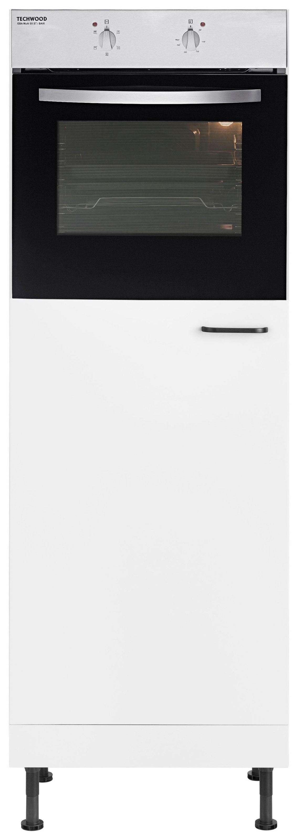 OPTIFIT Backofen/Kühlumbauschrank »Elga«, mit Soft-Close-Funktion, höhenverstellbaren Füssen, Breite 60 cm