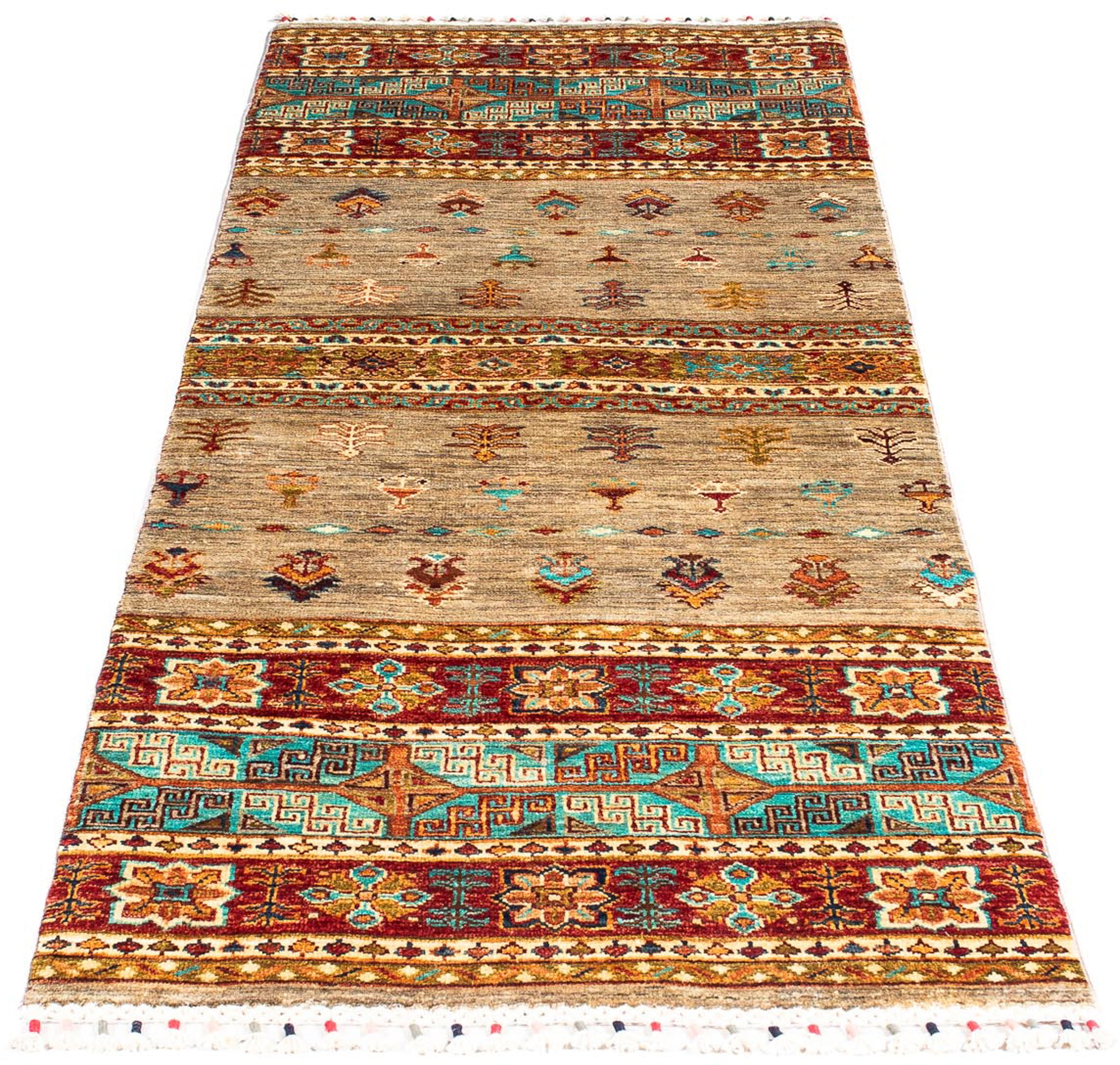 Image of morgenland Orientteppich »Ziegler - Ariana - 210 x 75 cm - hellbraun«, rechteckig, 6 mm Höhe, Wohnzimmer, Handgeknüpft, Einzelstück mit Zertifikat bei Ackermann Versand Schweiz