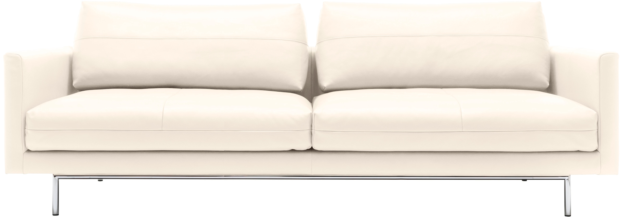Image of Creation BY ROLF BENZ 3,5-Sitzer "CR.414, Designsofa, edles Sofa, Loungesofa, Ledersofa, klares Design" aus Leder oder Chenille, erstklassiger Sitzkomfort, legere Polsterung