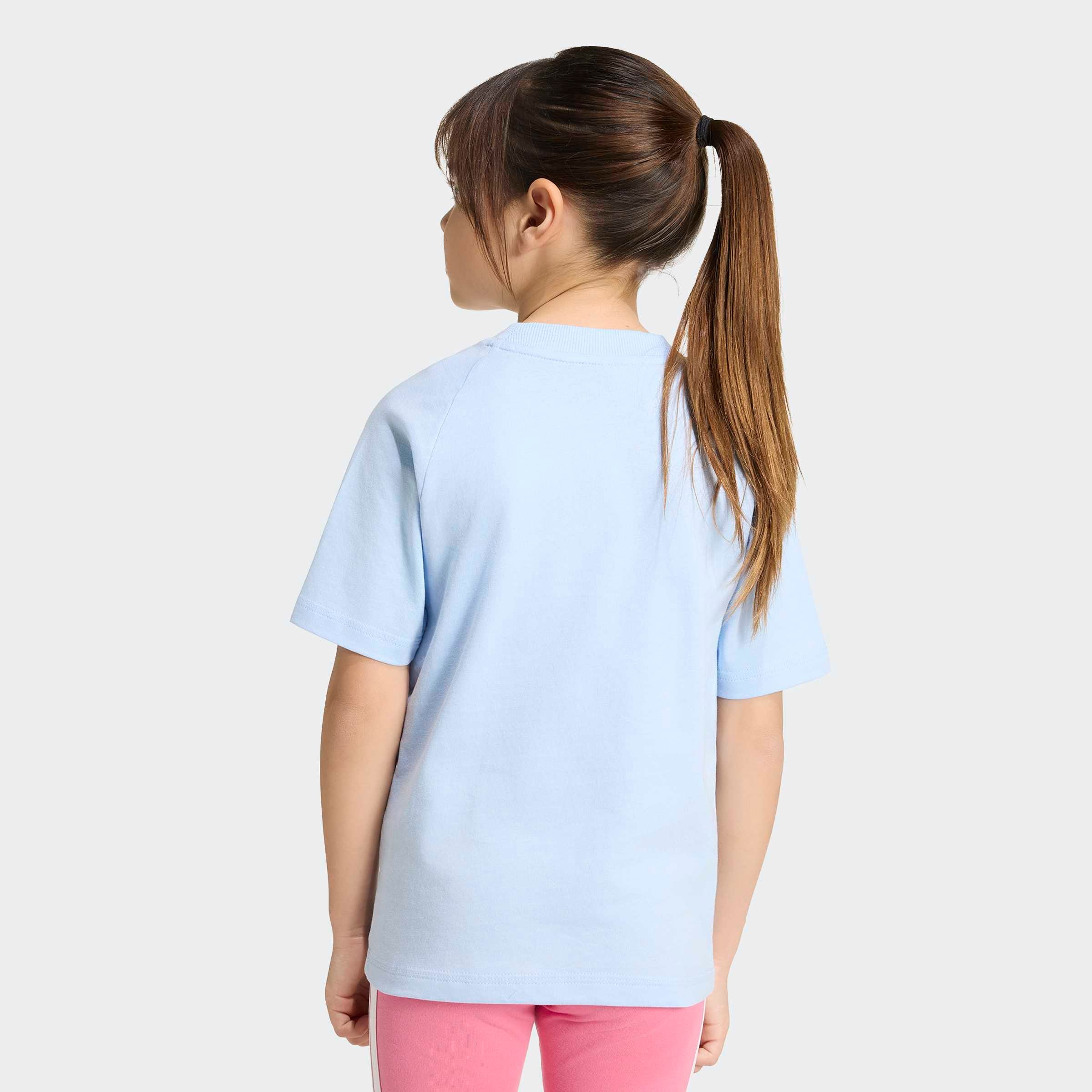 adidas Sportswear T-shirt »LK LIN TEE 160« pour enfants, col rond, sans fermeture, matière douce