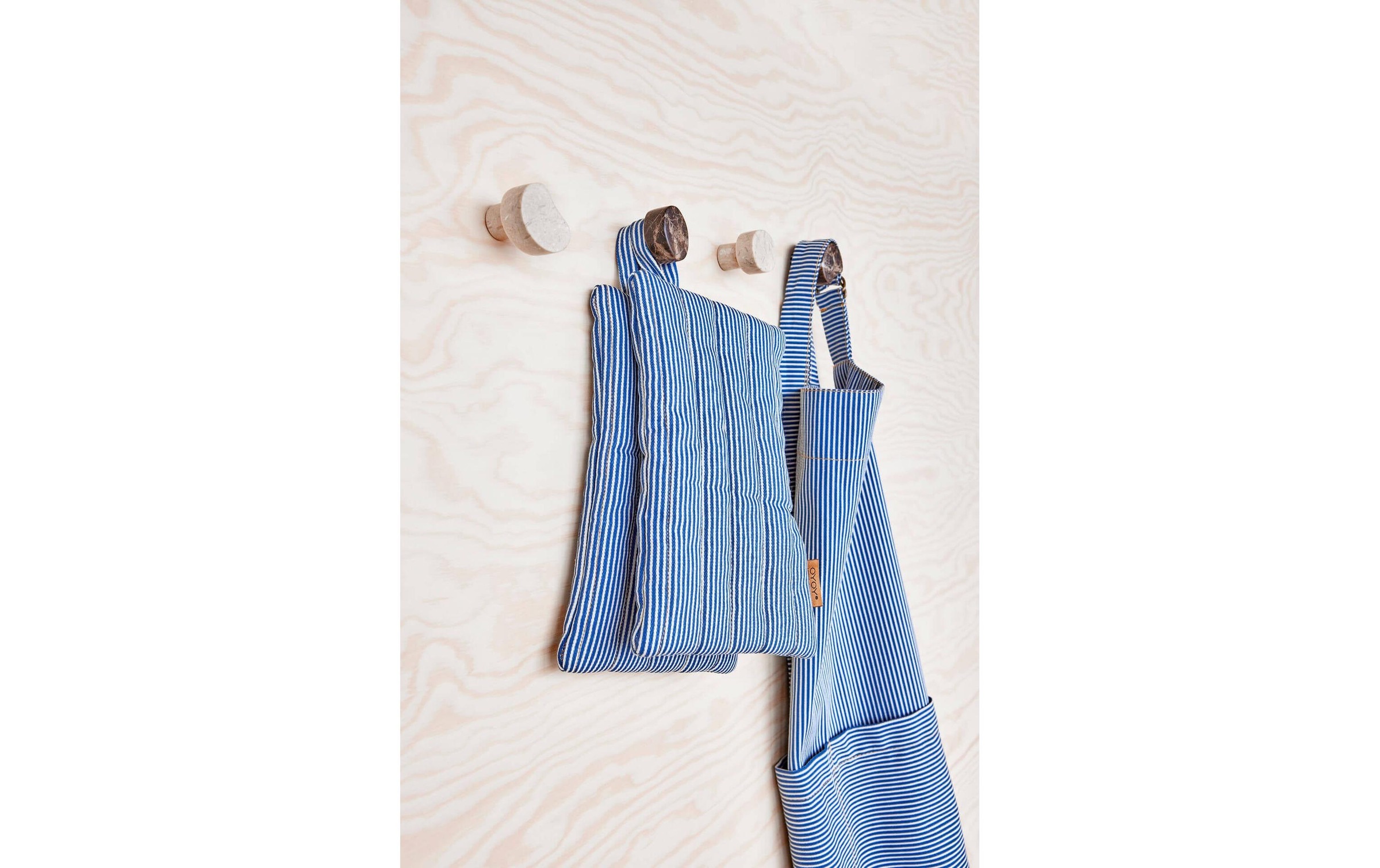 OYOY Kochschürze »OYOY Striped Denim Blau«