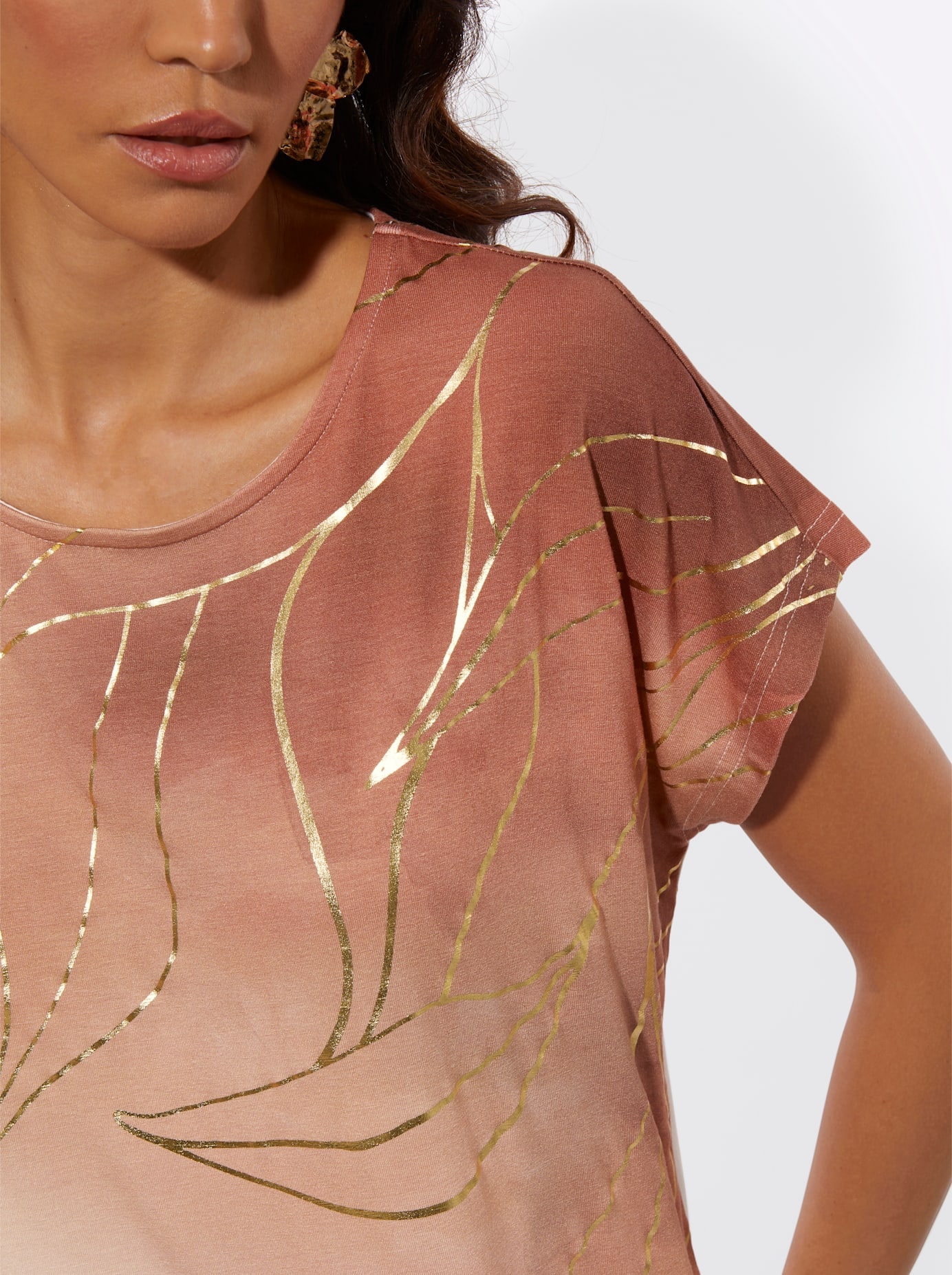 creation L T-shirt imprimé »Druck-Shirt« 1 pièces