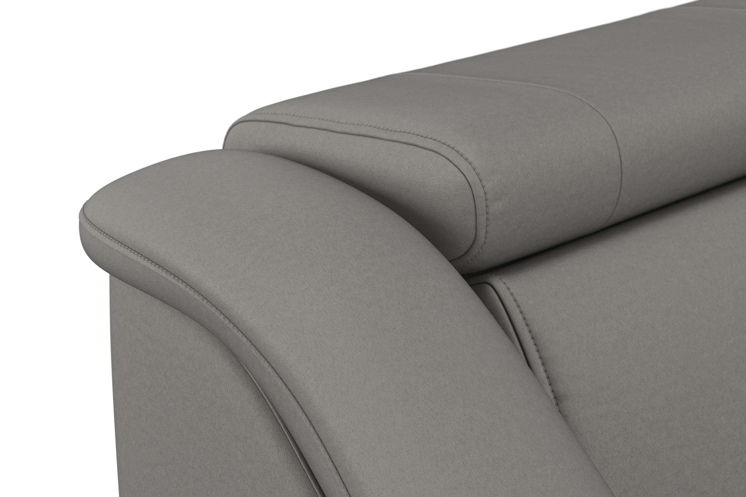 sit&more Canapé d'angle »Freetown L-Form« inklusive Kopfteilverstellung und komfortablem Federkern