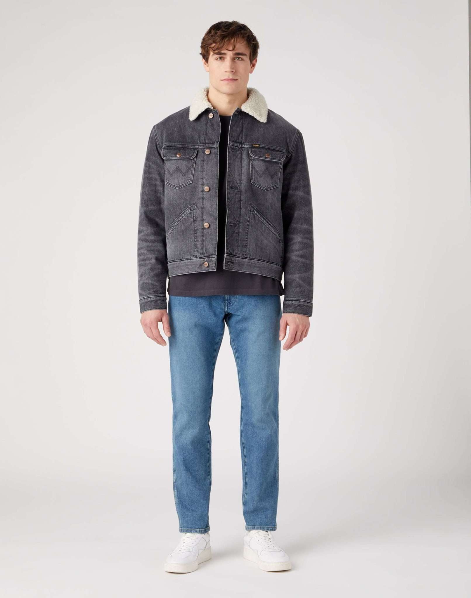 Wrangler Jeansjacke »Jeansjacken 124MJ Sherpa«