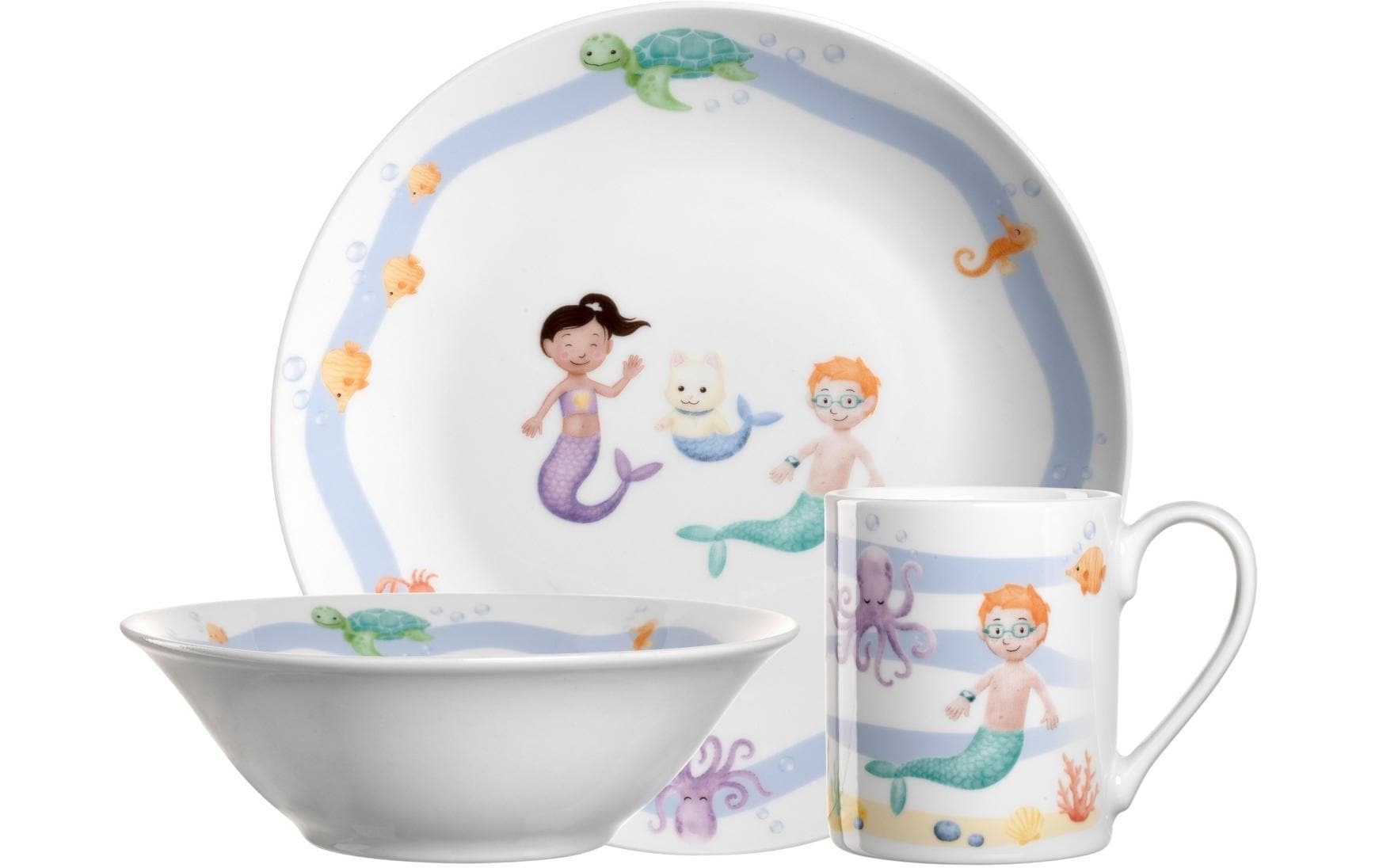 Image of LEONARDO Kindergeschirr-Set "Avventura 3tlg. Mee"