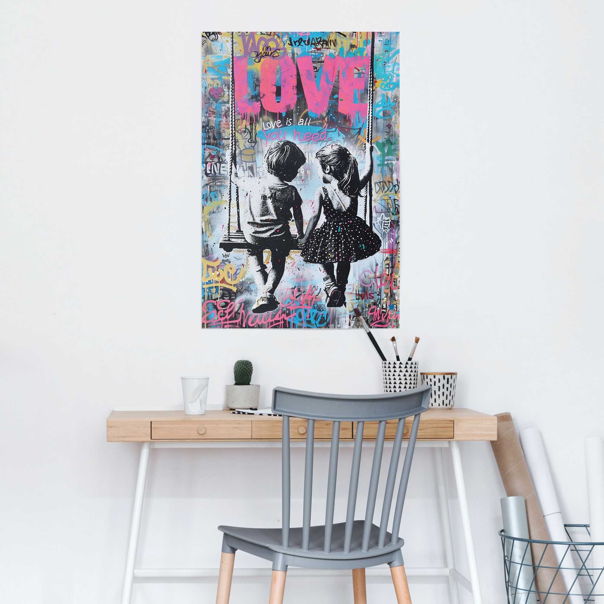 Image of Reinders Poster "Young Love"