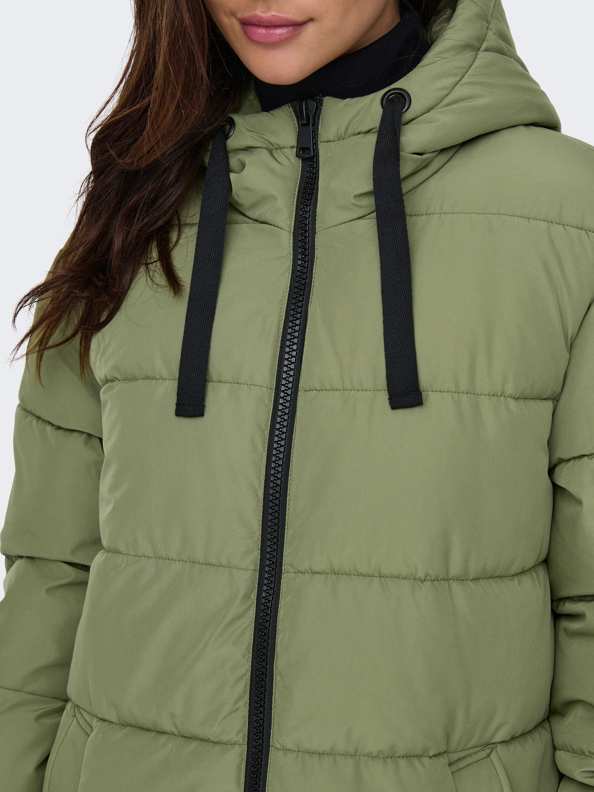 ONLY Steppmantel »ONLCLAIR PUFFER HOOD COAT OTW CC«