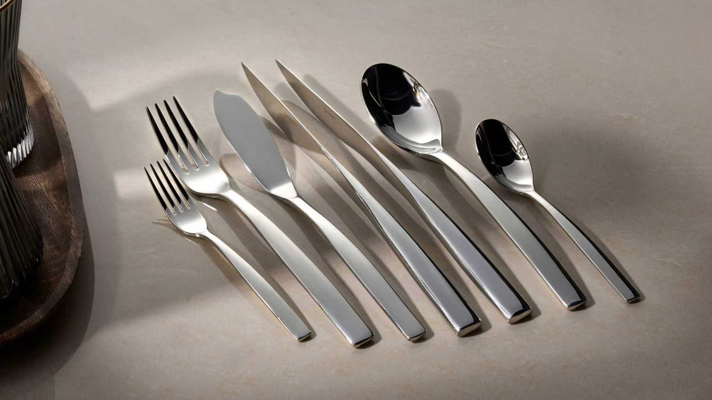 Hanseatic Besteck-Set »EXCLUSIVE« stehendes Design von Ess- und Steakmessern