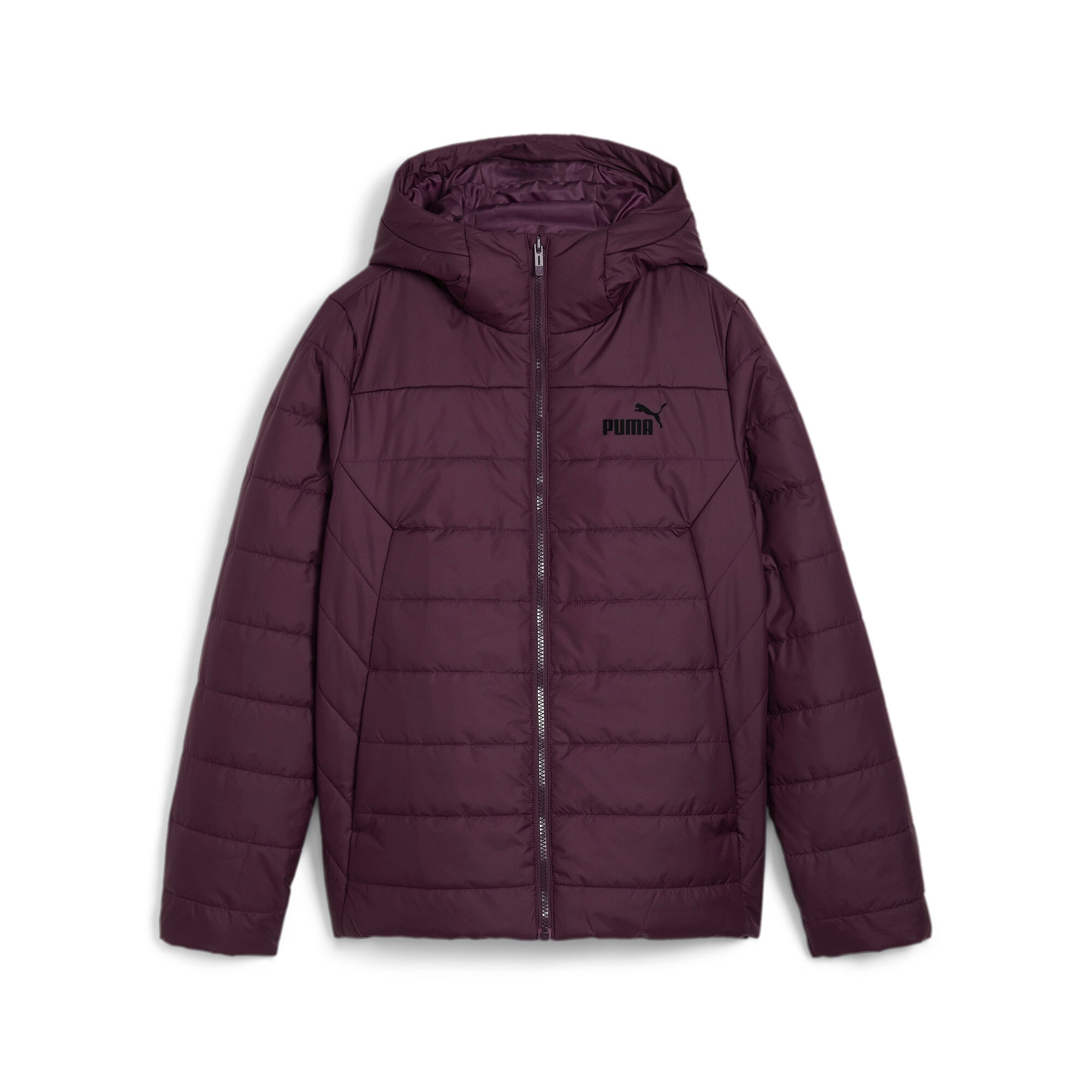 Image of PUMA Winterjacke "ESS HOODED PADDED JACKET" mit Kapuze mit rainCELL-Technologie, mit Kapuze und Stehkragen