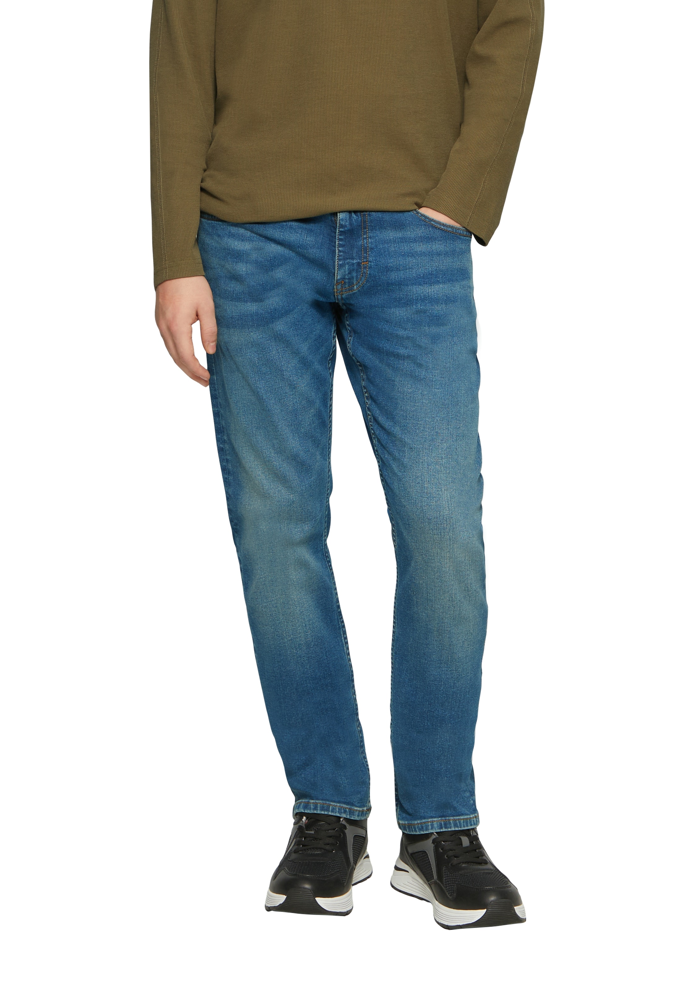 Image of QS Slim-fit-Jeans "Style Rick" im Five-Pocket Style