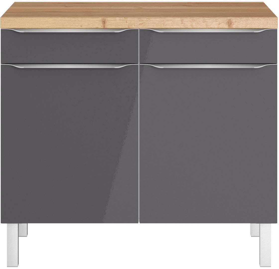 Image of OPTIFIT Unterschrank "Lilly2" Breite 100 cm, 2 Türen, 2 Einlegeböden