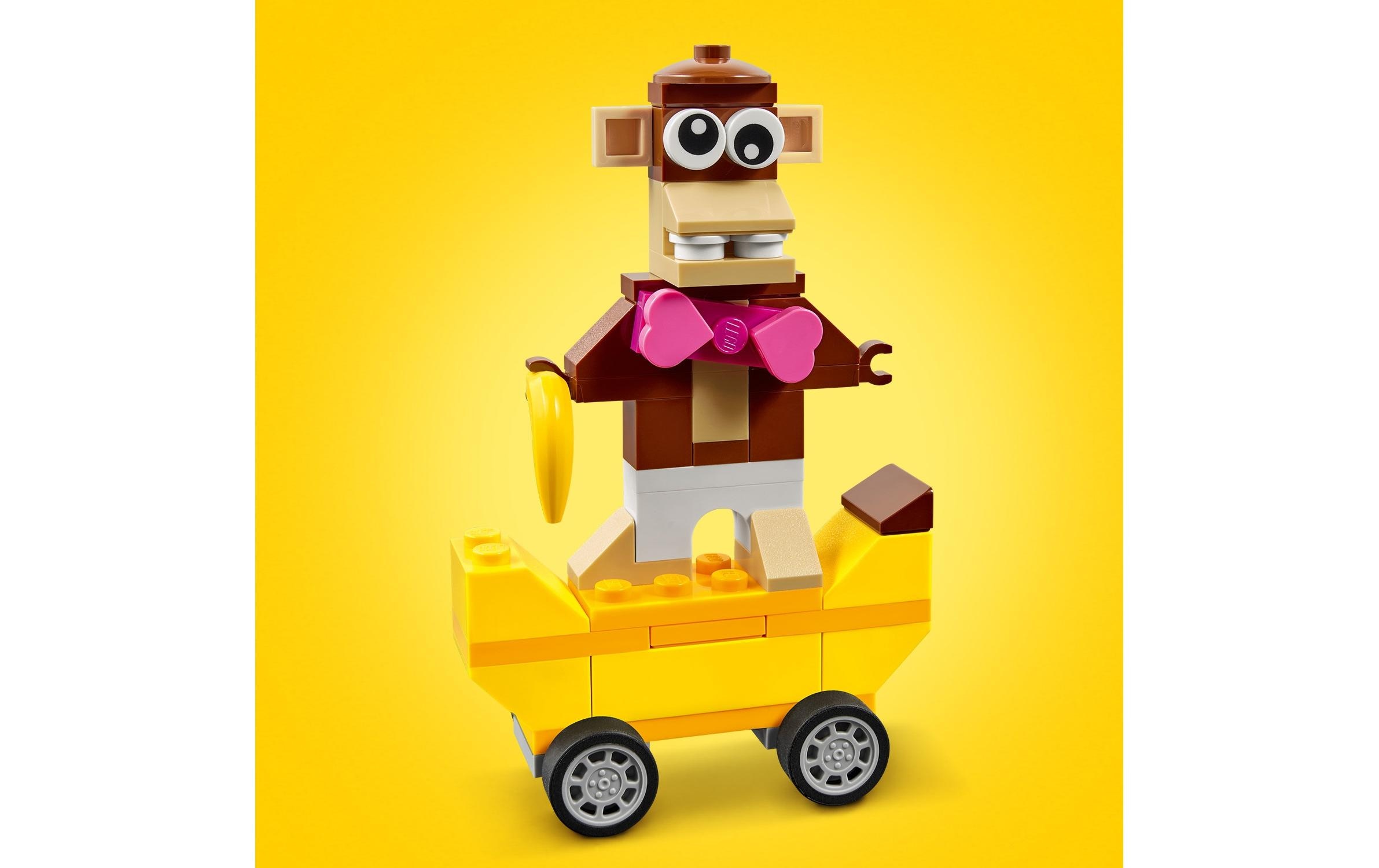 LEGO® Konstruktionsspielsteine »Steinebox mit Rädern«