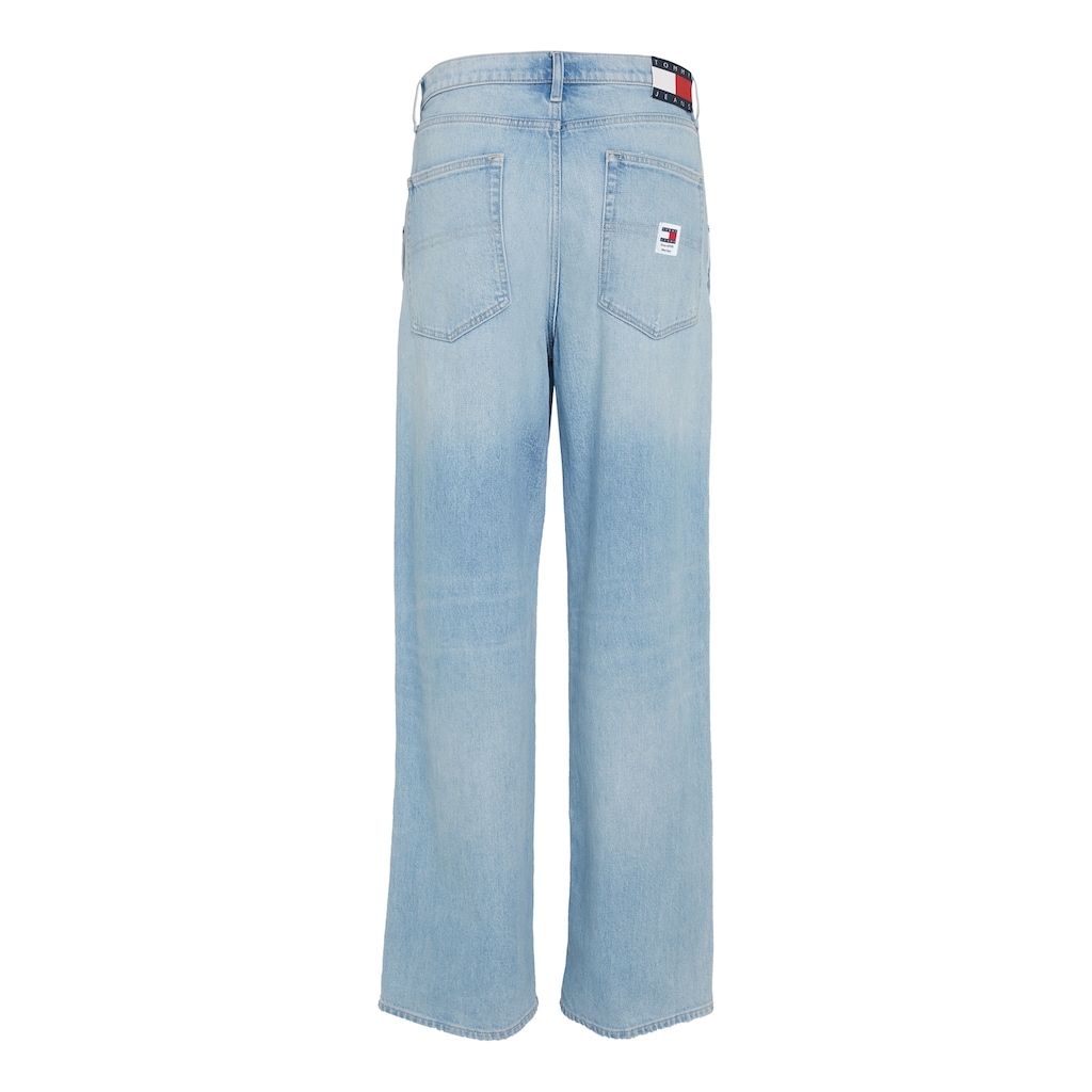 Tommy Jeans Weite Jeans »DAISY JEAN LW BGY BH6110«, mit Logostickerei