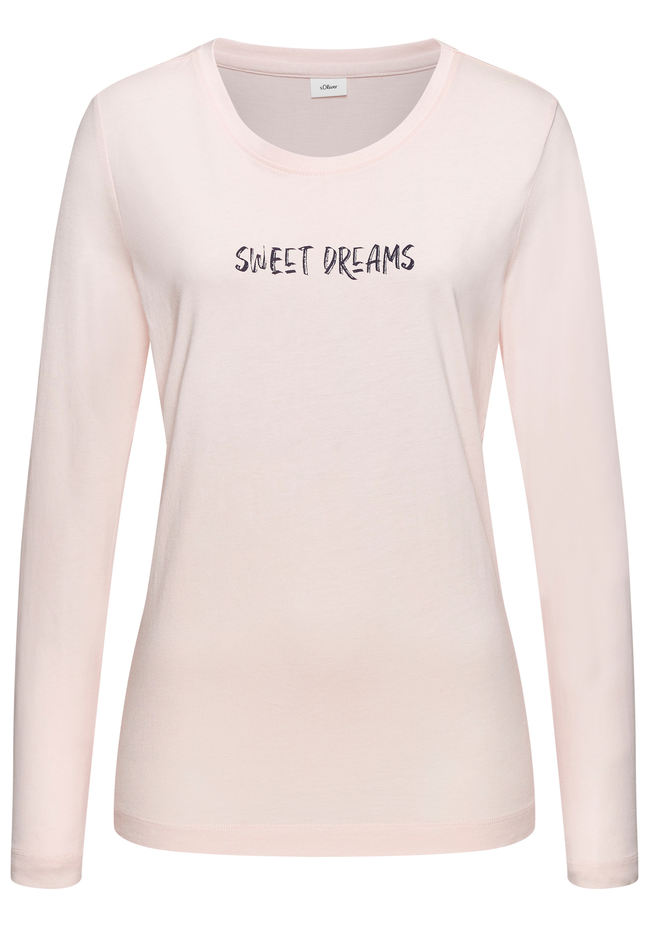 s.Oliver Longsleeve, Mit kleinem Frontprint