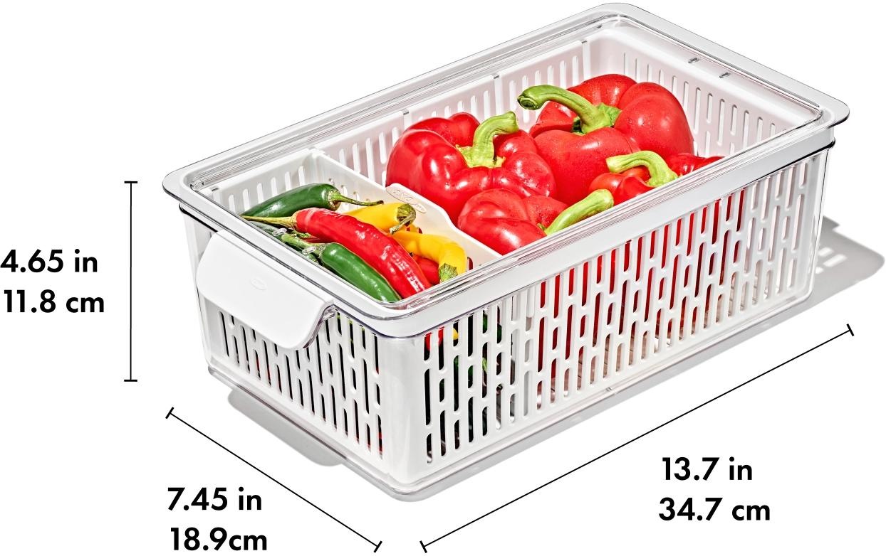 OXO Good Grips Système de rangement »OXO Gemüsesparer - Mittlerer Behälter« 1 tlg.