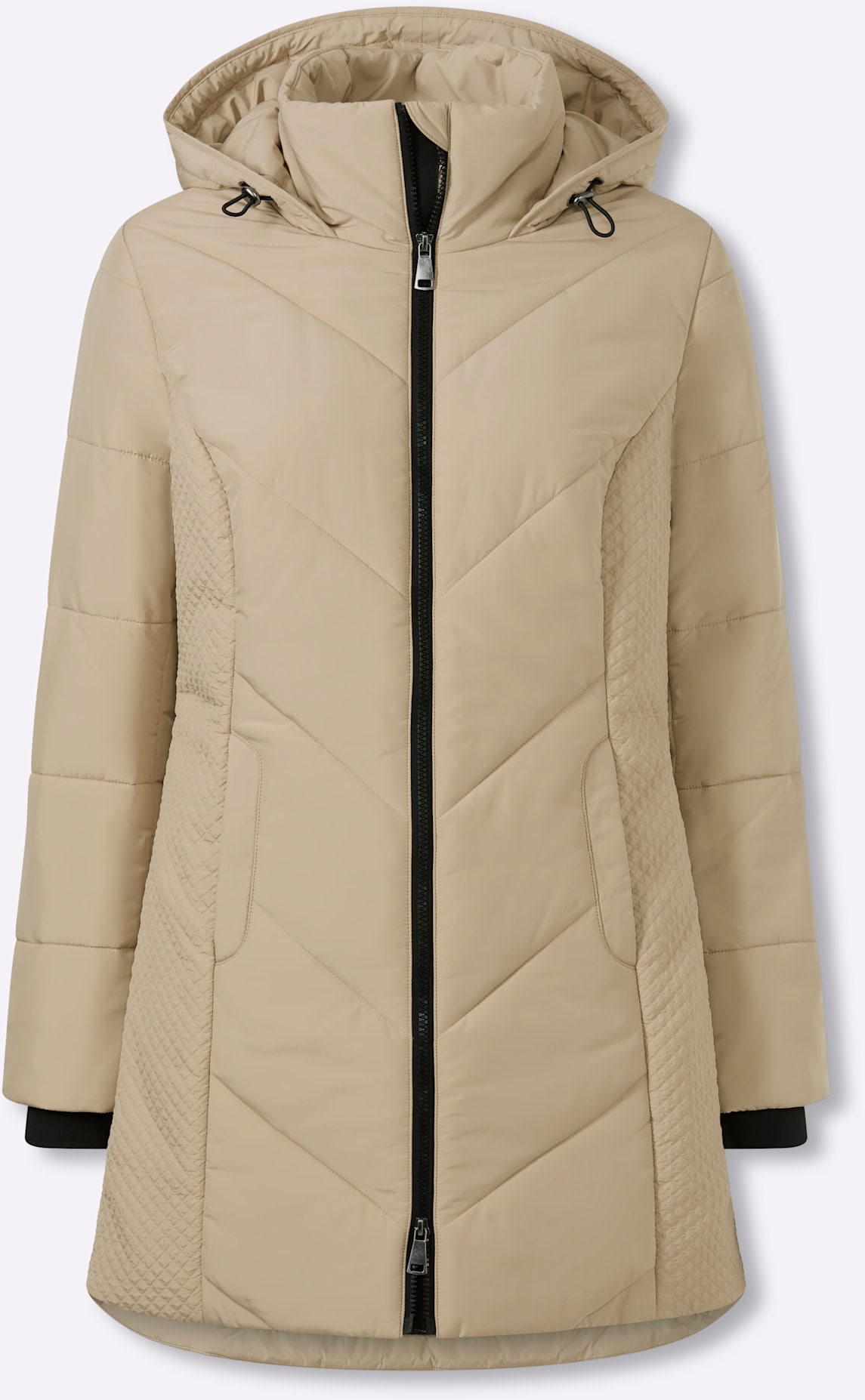 heine Veste matelassée avec capuche