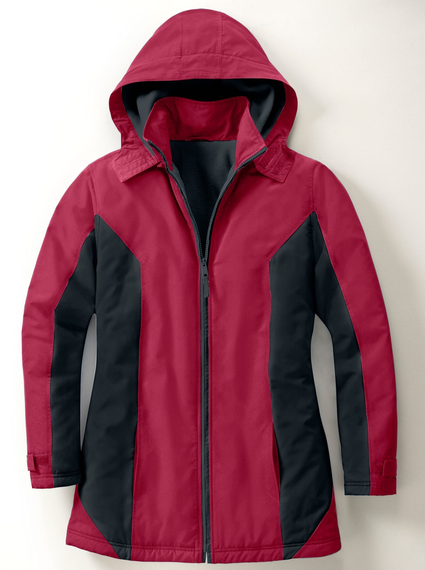 Funktionsjacke, mit Kapuze