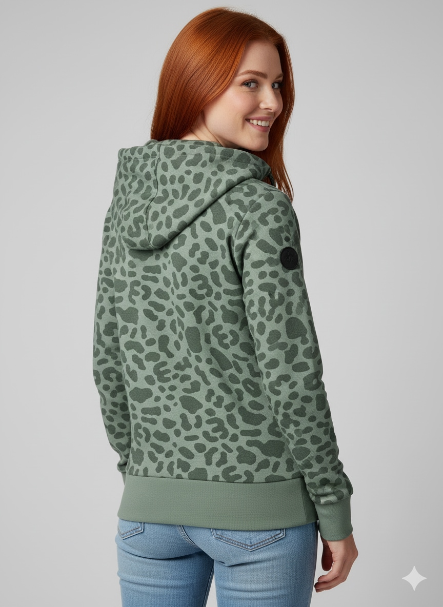 Ragwear Veste sweat »RYLIE PRINT ZIP O«