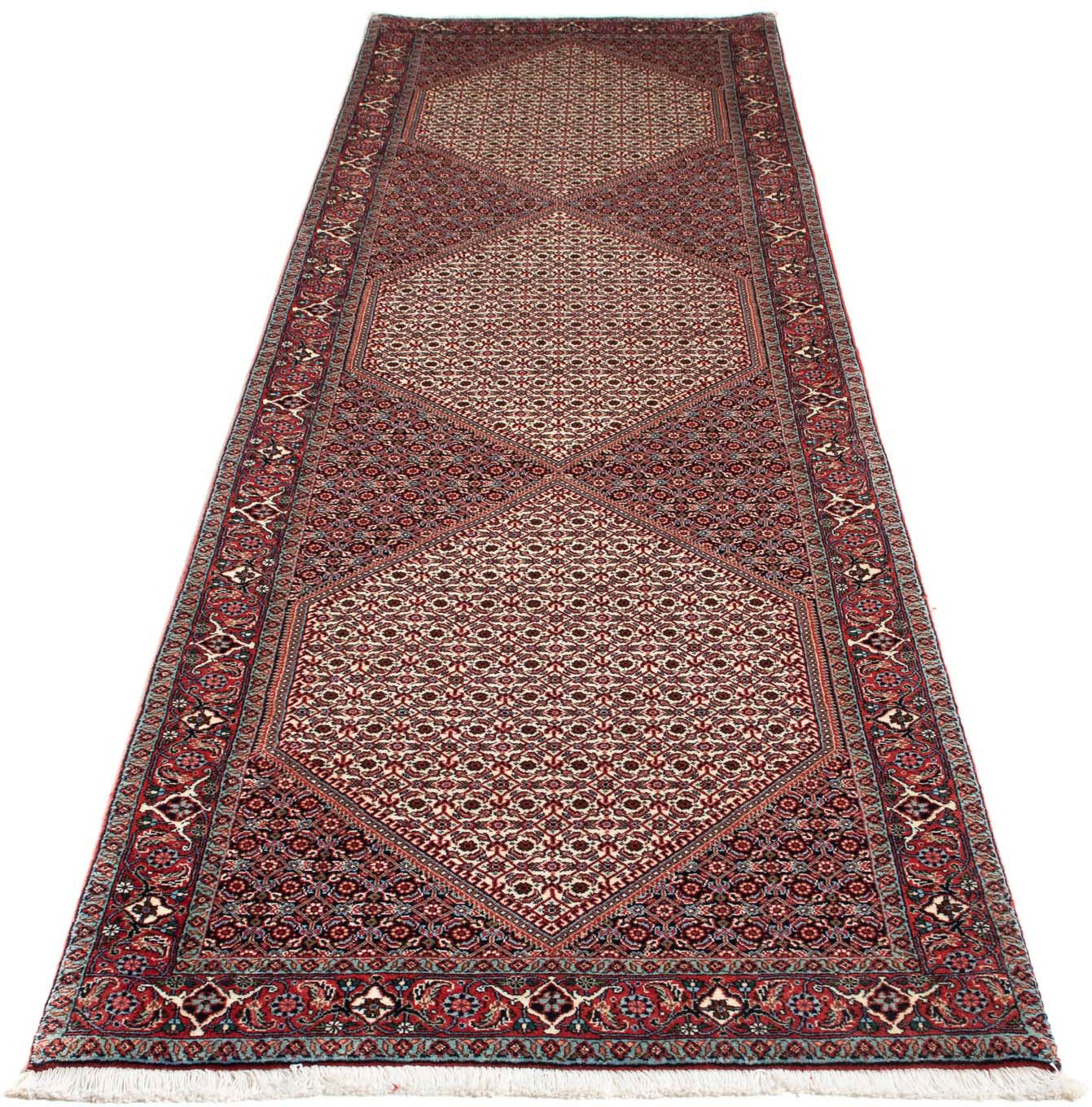 Image of morgenland Seidenteppich »Bidjar Medaillon 291 x 86 cm«, rechteckig, 1,5 mm Höhe, Unikat mit Zertifikat bei Ackermann Versand Schweiz